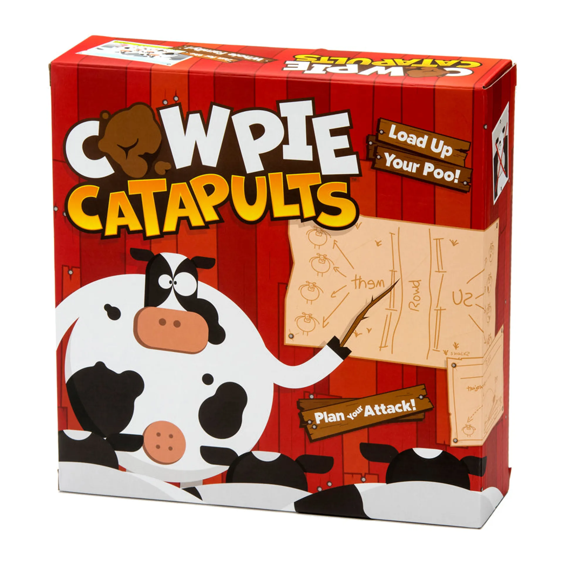 The Good Game Company Cow Pie Catapults Barnyard Battle Game