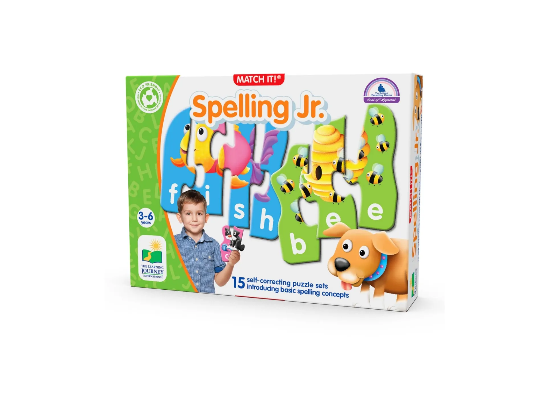 The Learning Journey Match It! - Spelling Jr. - Puzzle Spell Fun