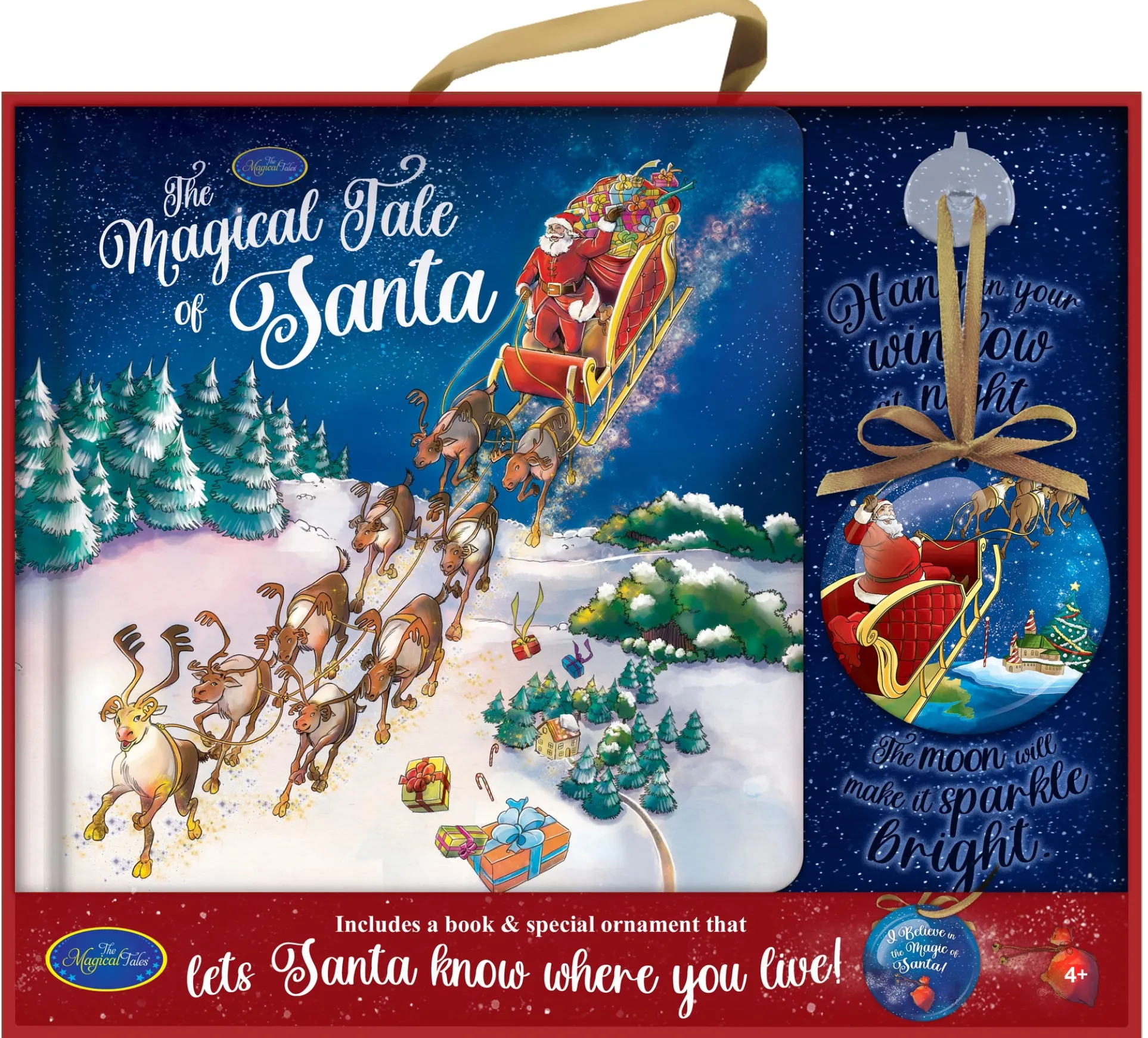 The Magical Tale of Santa Storybook and Ornament Set