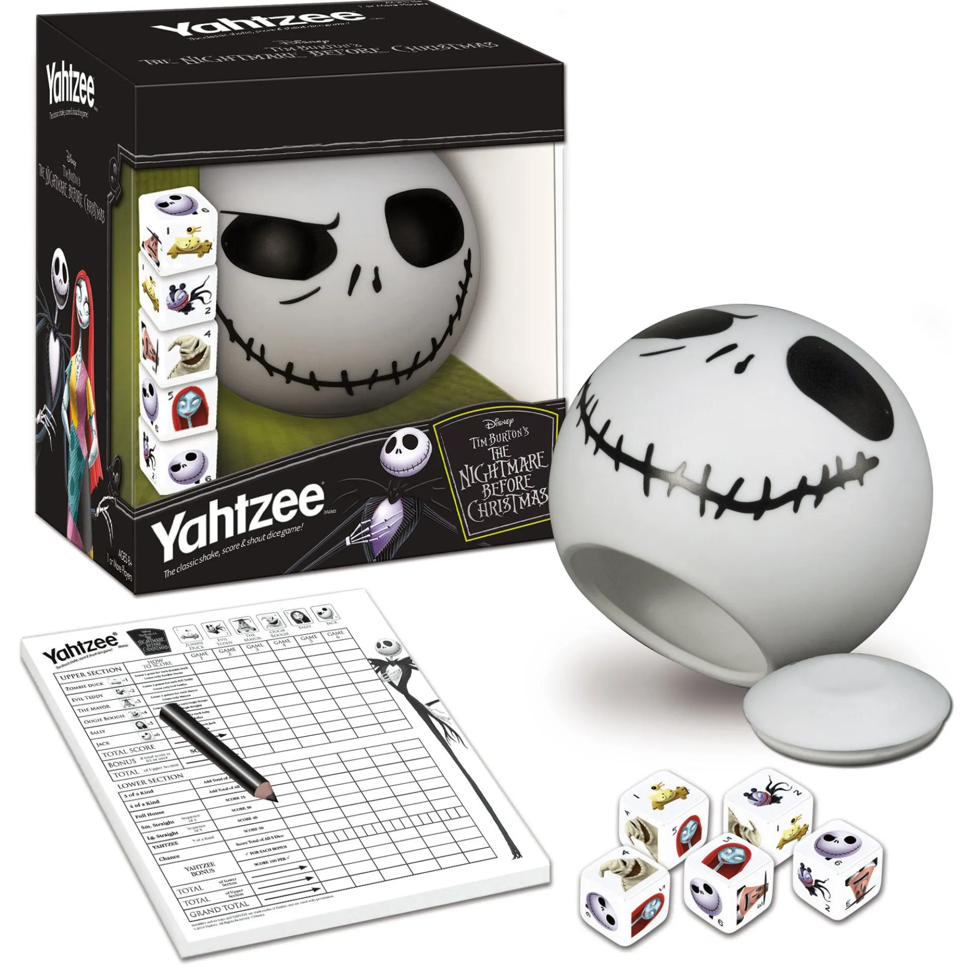 The Nightmare Before Christmas YAHTZEE® Dice Game