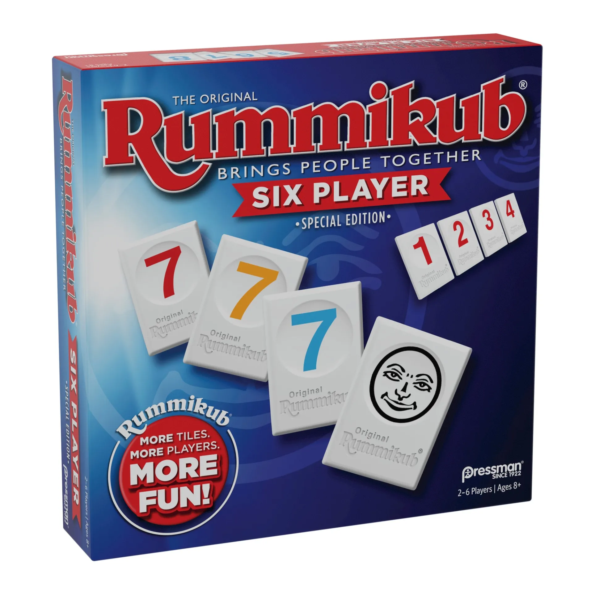 The Original Rummikub Six Player Special Edition Family Board Game