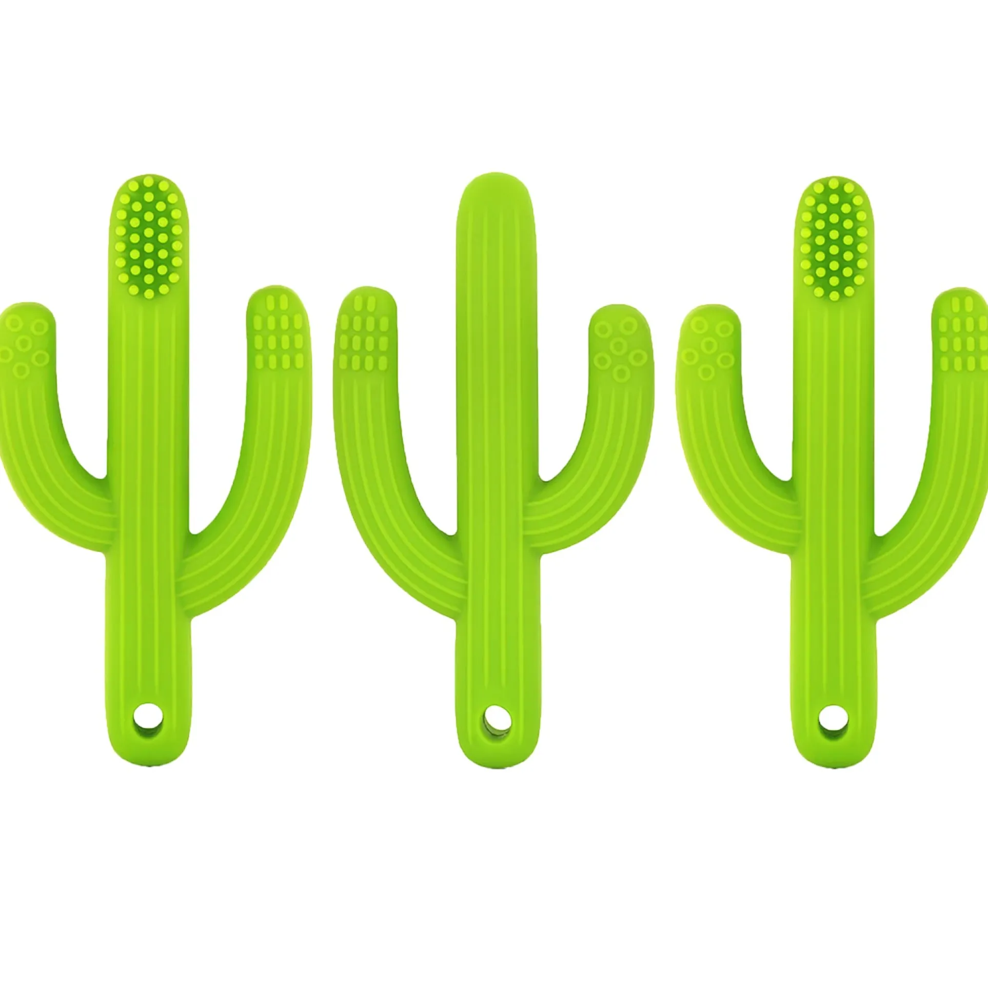 The Pencil Grip Cactus Toothbrush Teether Trio