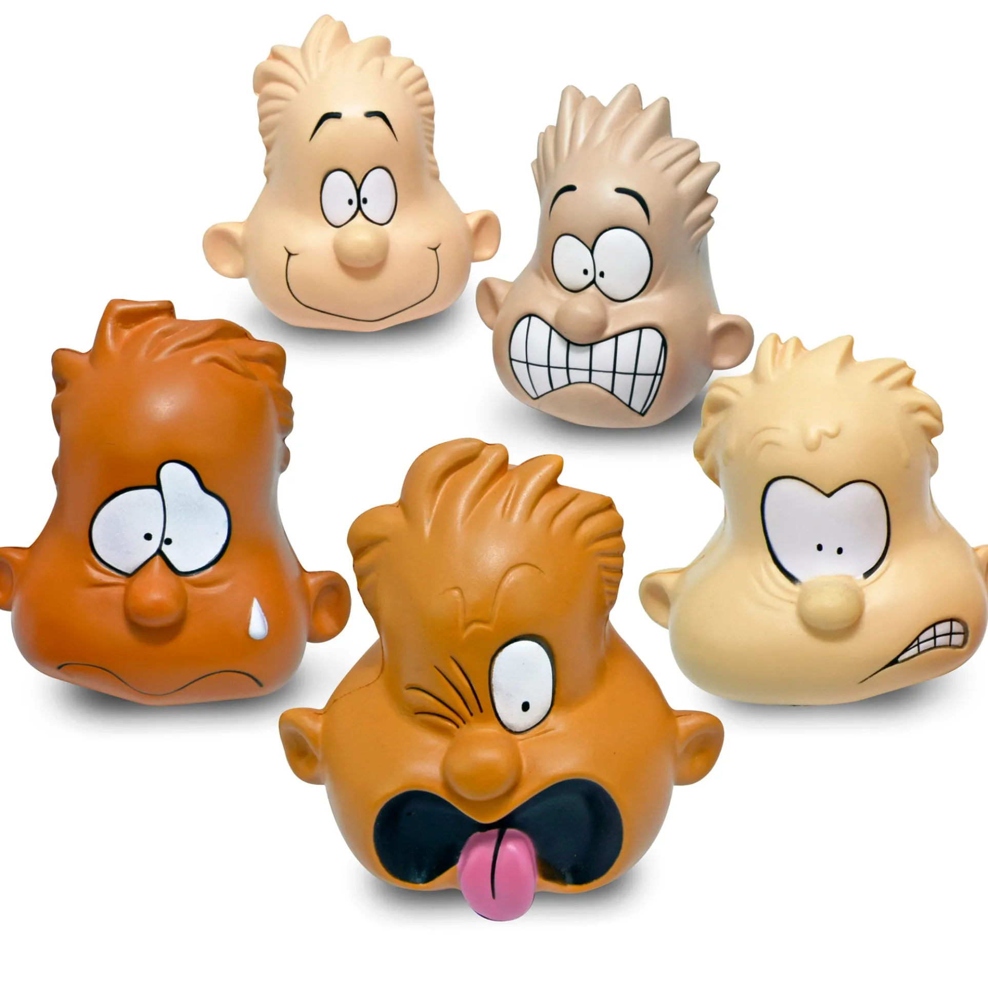 The Pencil Grip Feeling Heads, Multicultural - Emotion Expression Stress Balls