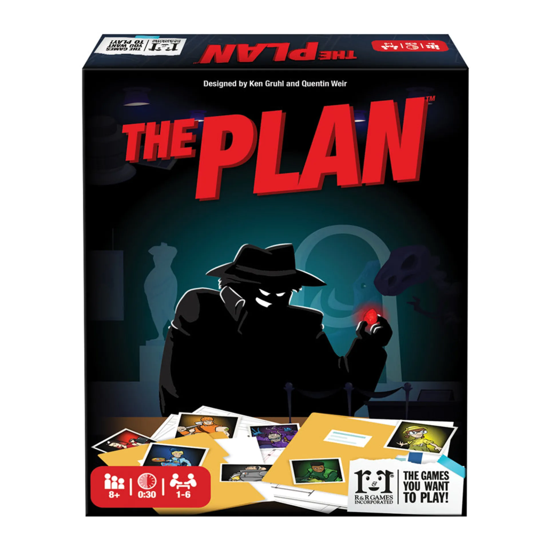The Plan Strategic Treasure Hunt Board Game by R&R Games