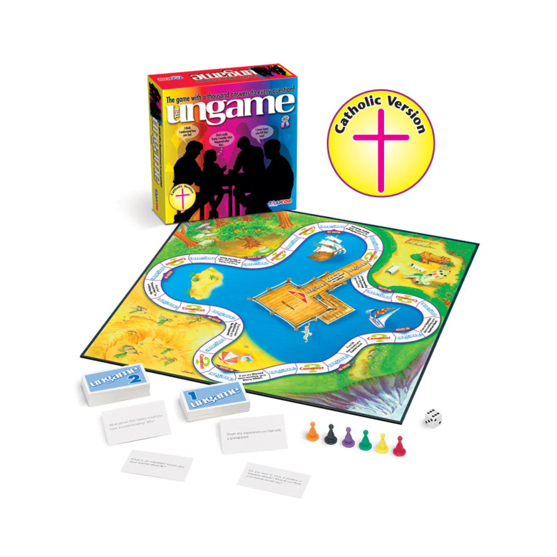 The Ungame Catholic Edition Board Game