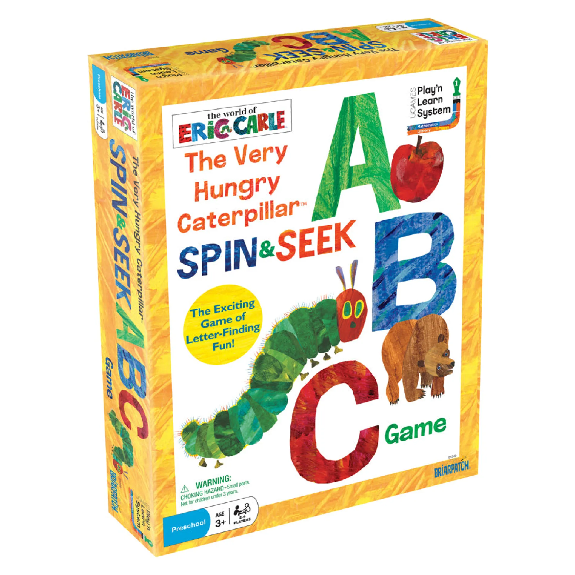The Very Hungry Caterpillar ABC Spin & Seek Board Game