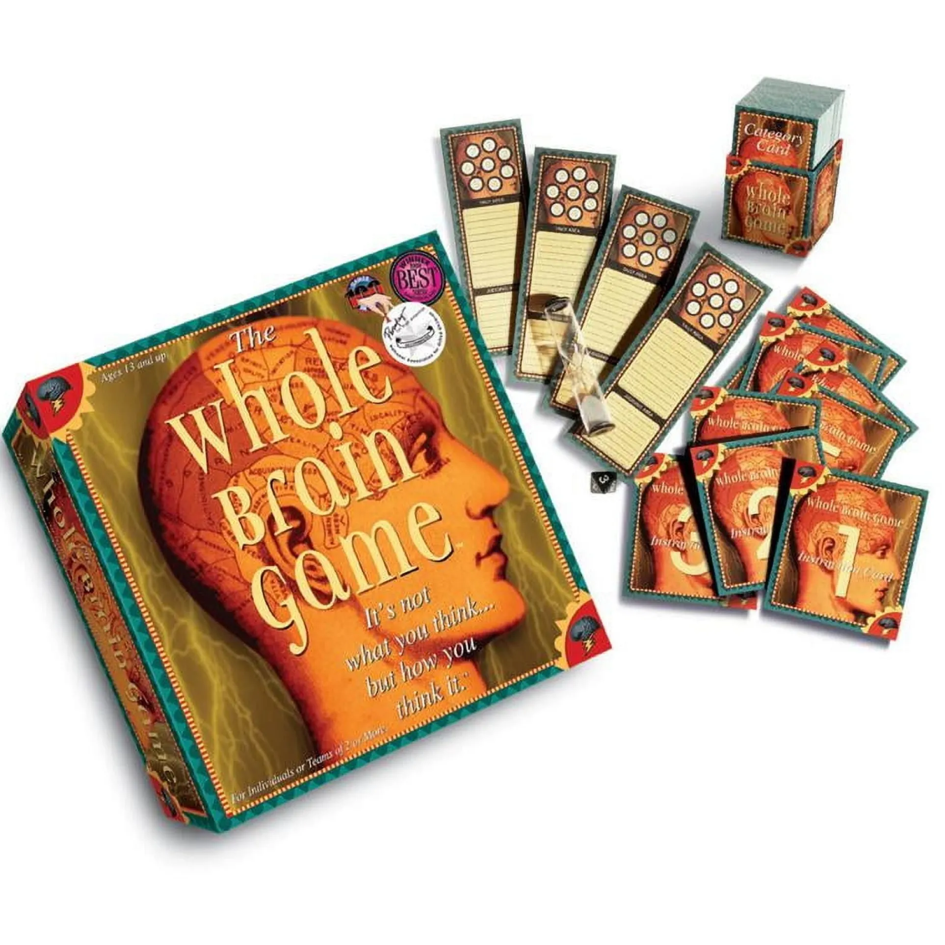 The Whole Brain Game Brain-Twisting Family Board Game