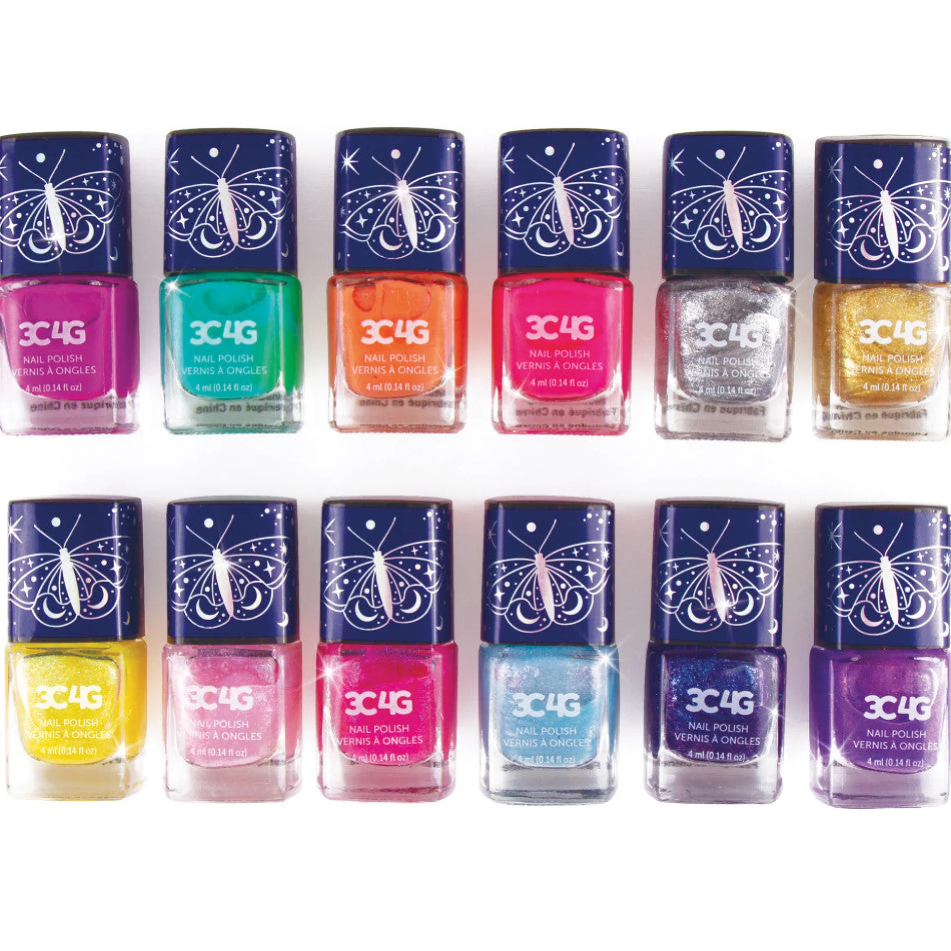 Three Cheers For Girls Celestial Collection Nail Polish Tower Set - 12 Colors