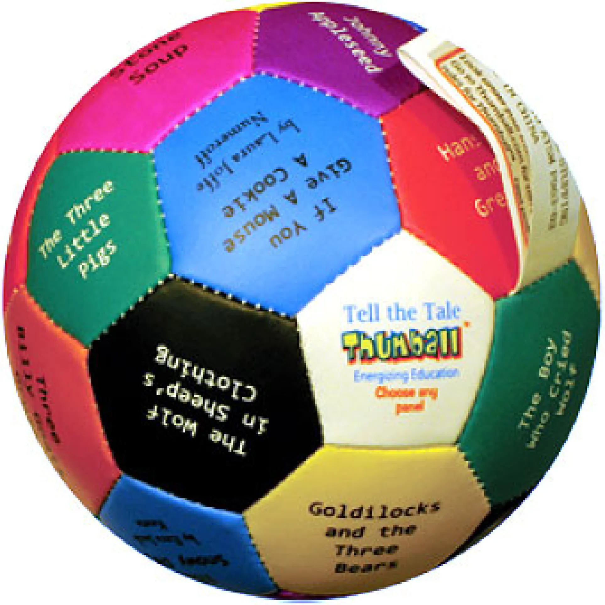 Thumball Tell the Tale 4" Interactive Storytelling Game