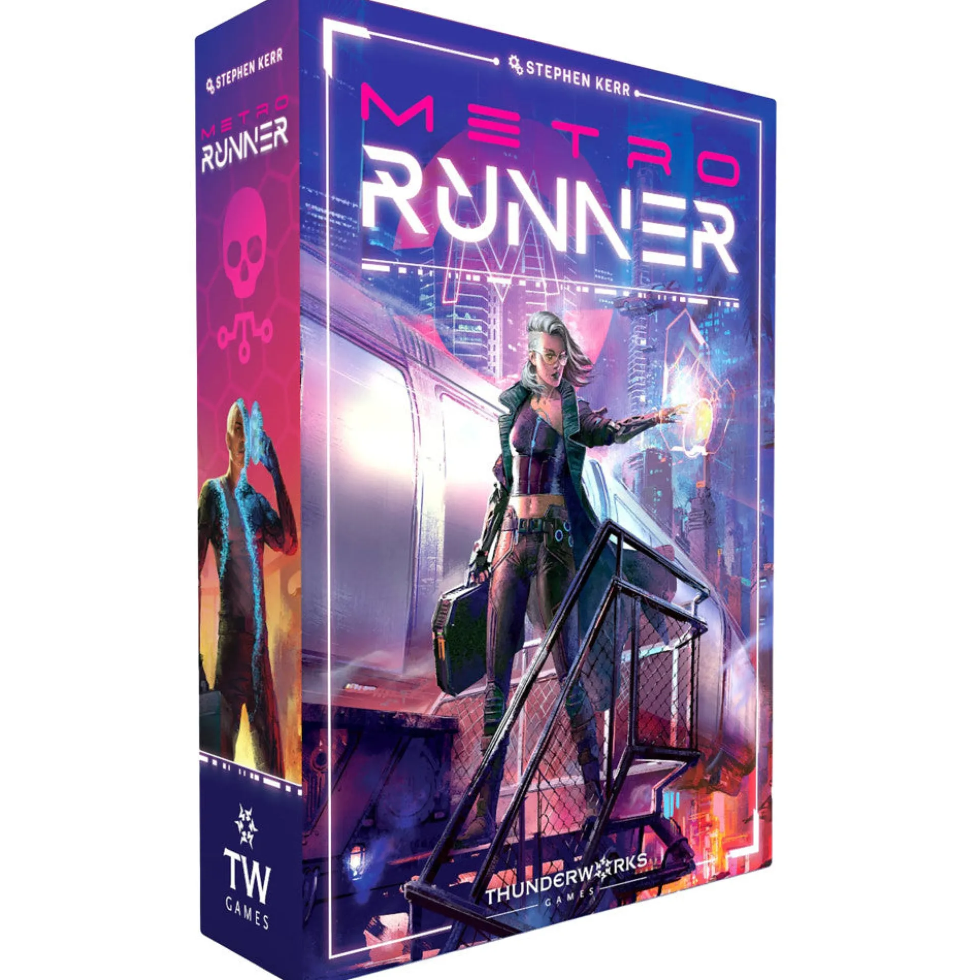 Thunderworks Games: Metrorunner - Ultimate Cyberpunk Strategy Board Game