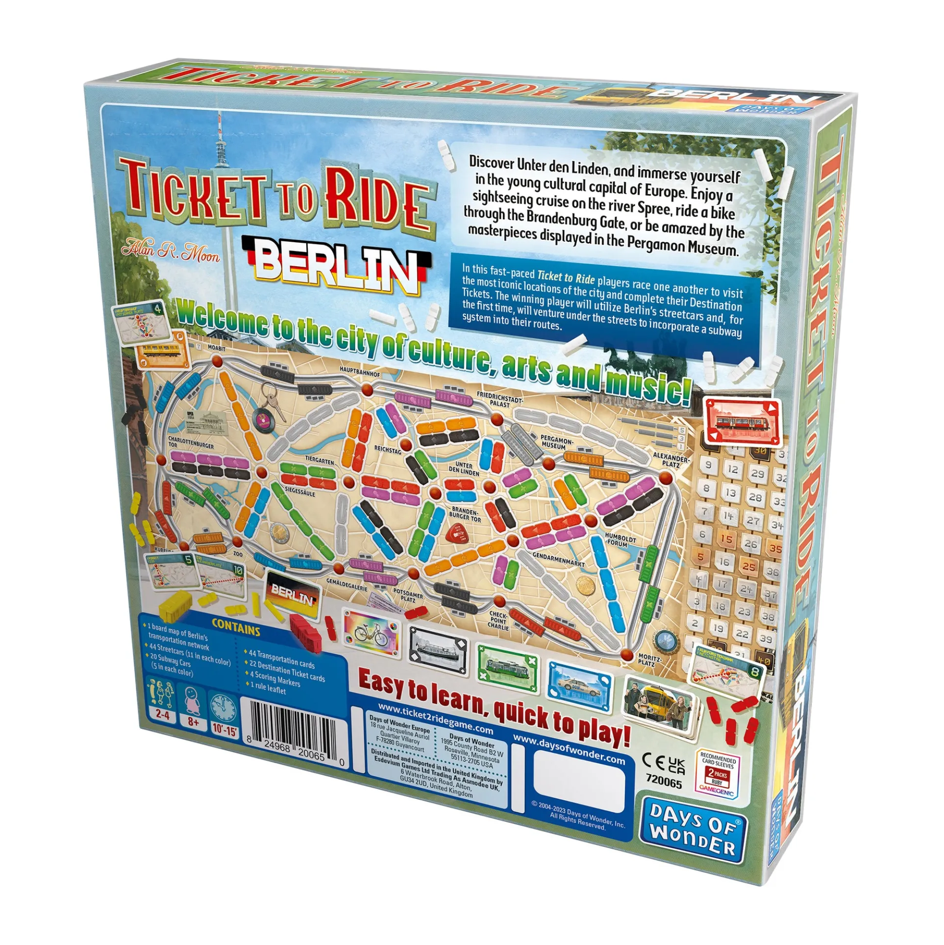 Ticket to Ride: Berlin - Family Board Game Adventure