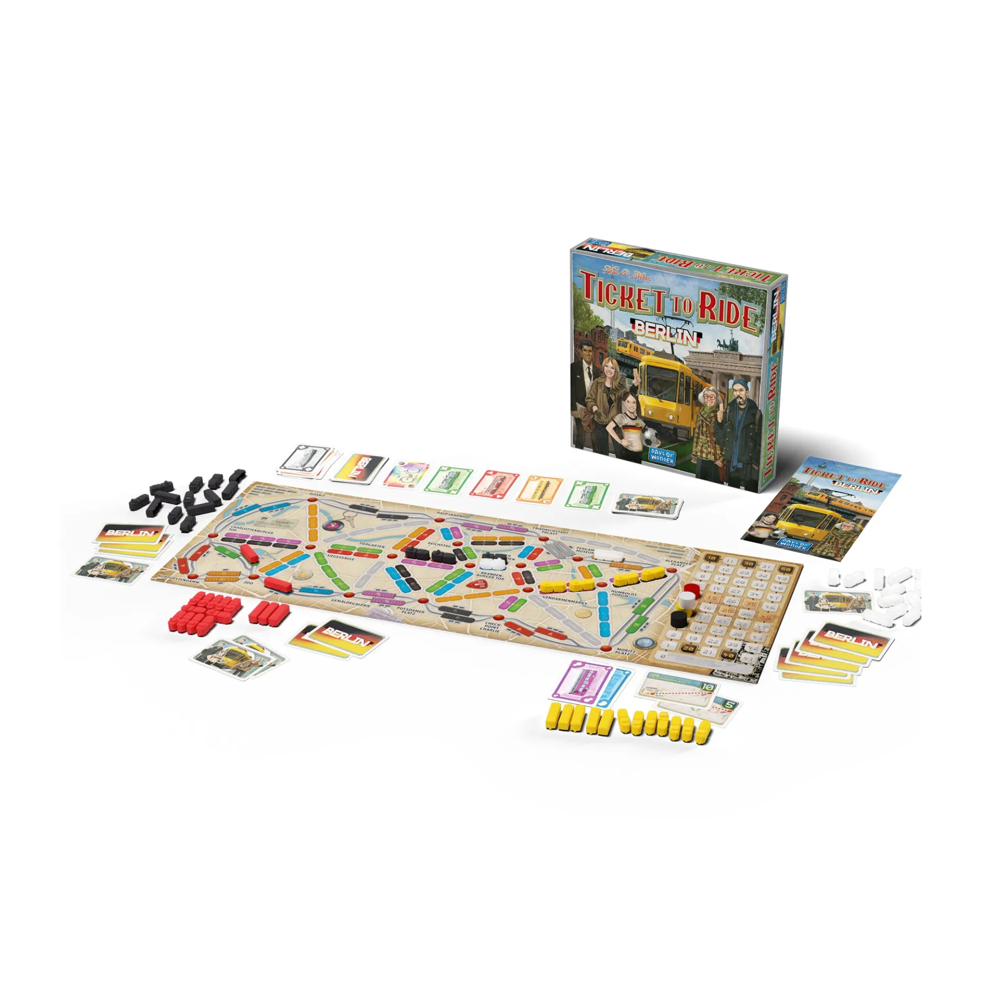 Ticket to Ride: Berlin - Family Board Game Adventure
