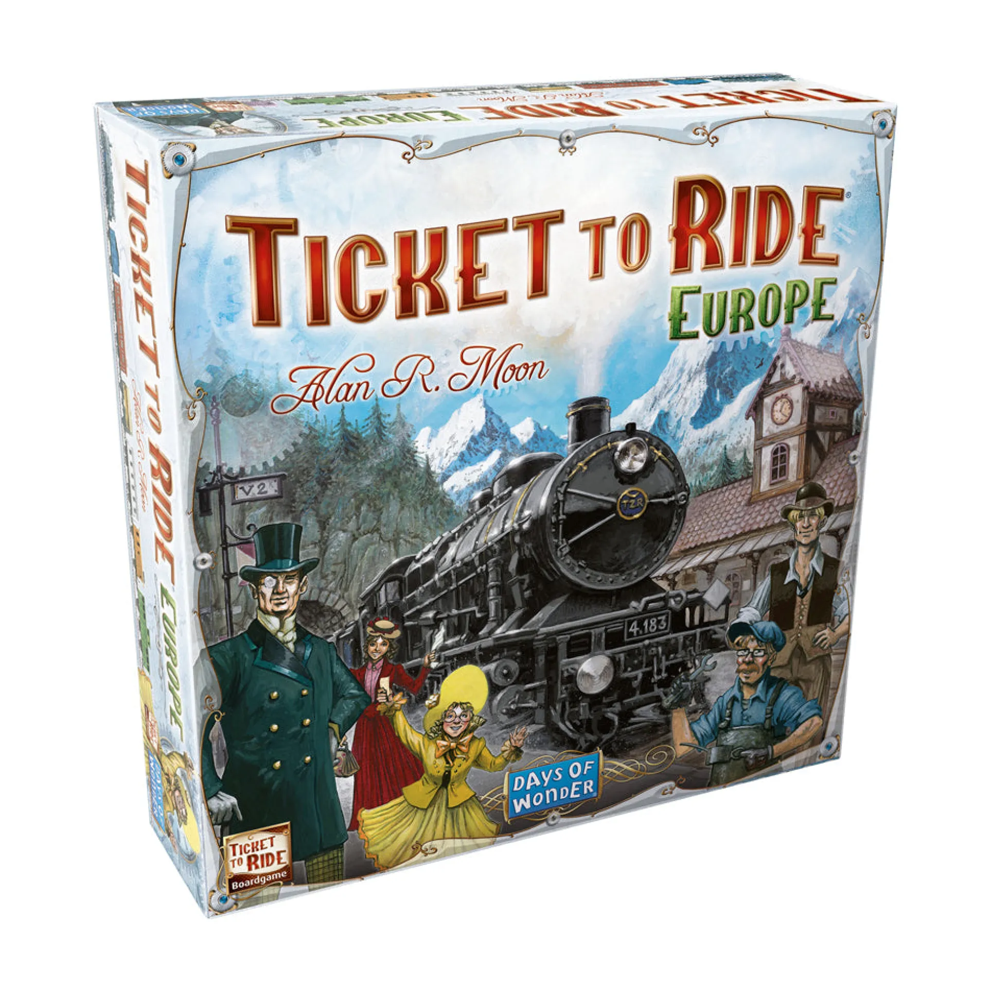 Ticket to Ride Europe Deluxe Board Game