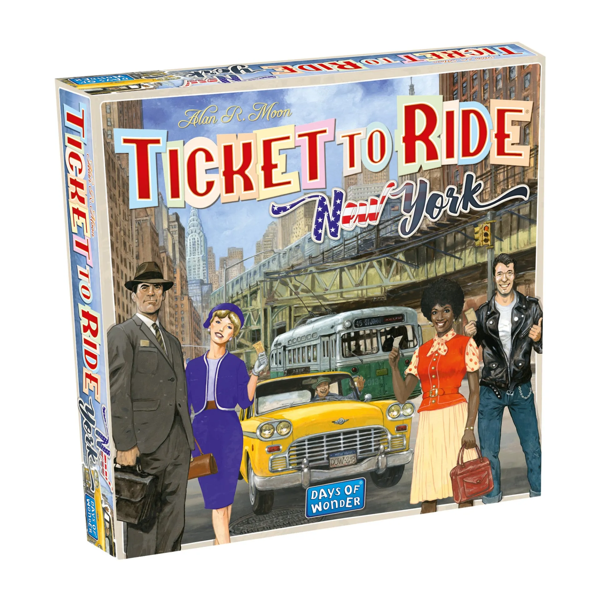 Ticket to Ride: New York - Fast-Paced Taxi Cab Strategy Game