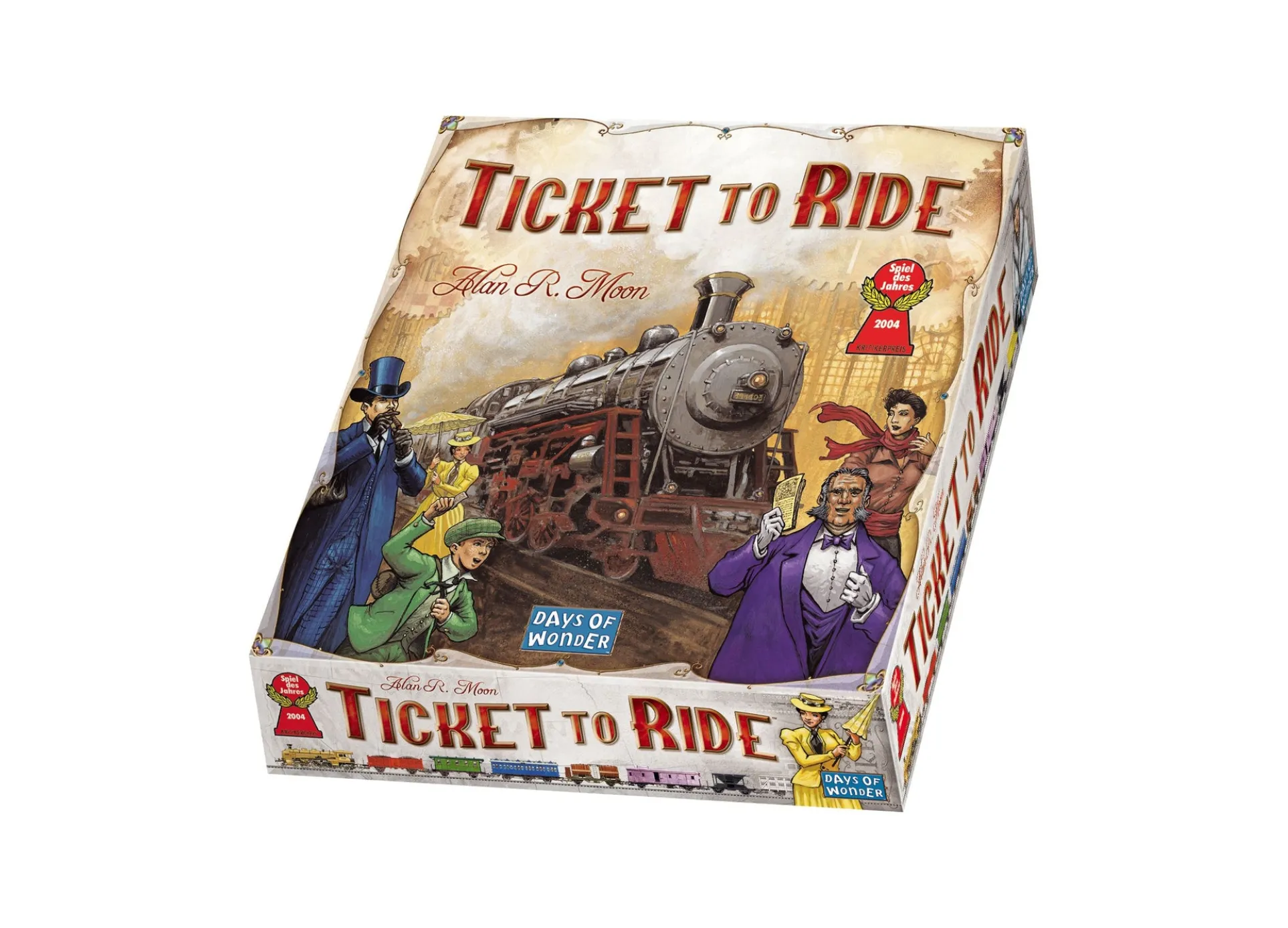 Ticket to Ride North American Adventure Board Game