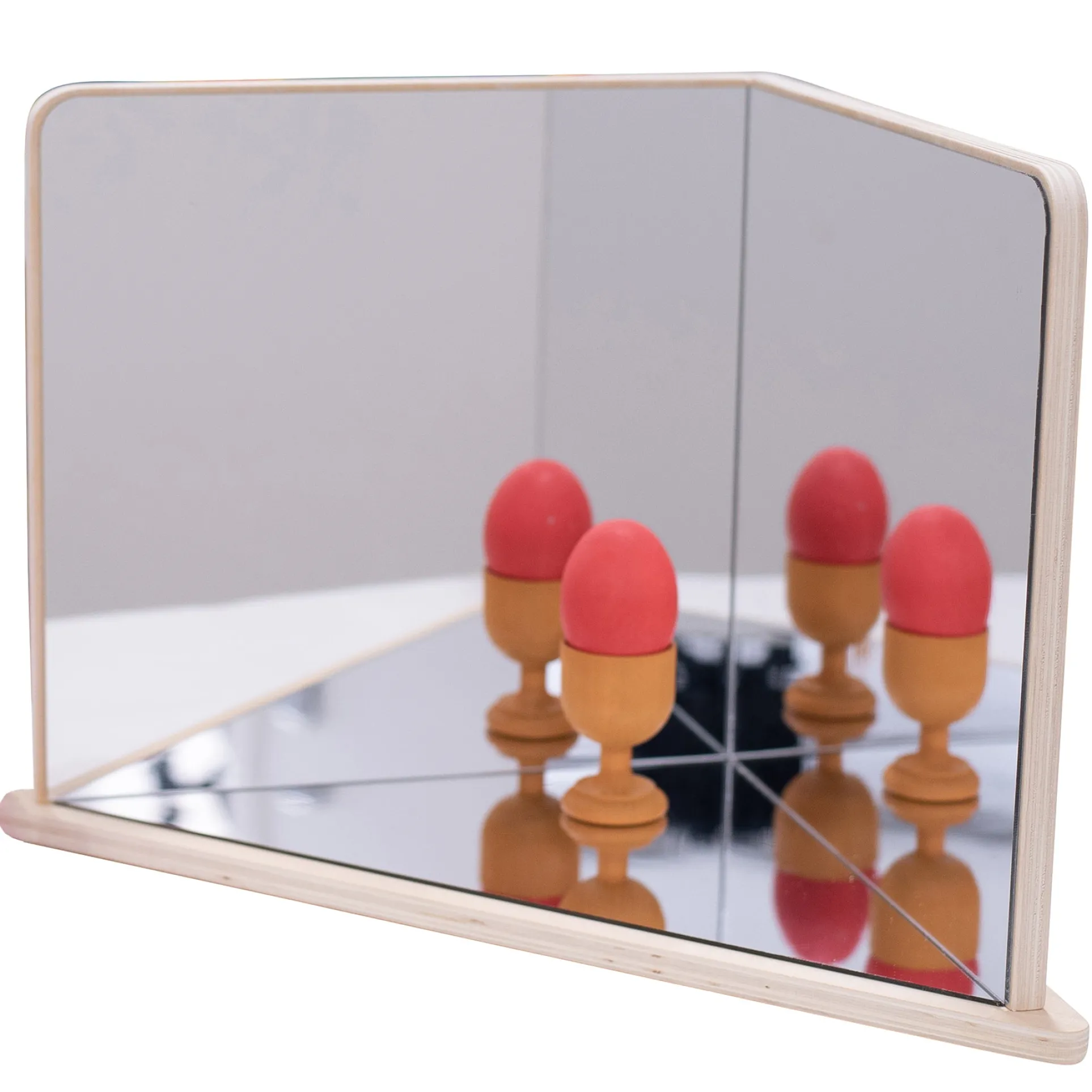 TickiT Wooden 4-Way Mirror - Sensory Reflection Play