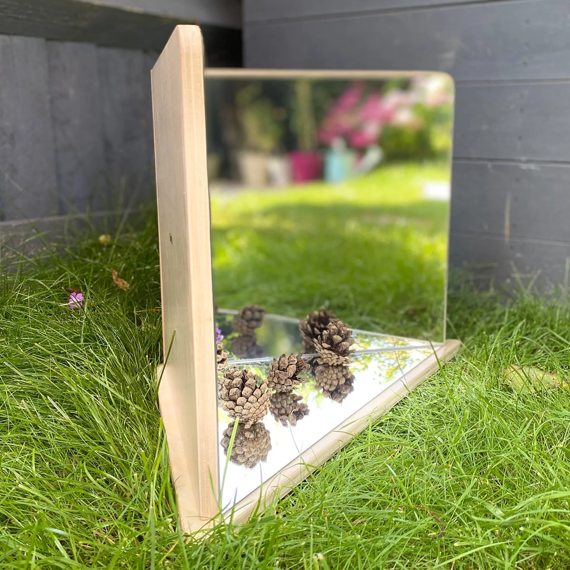 TickiT Wooden 4-Way Mirror - Sensory Reflection Play
