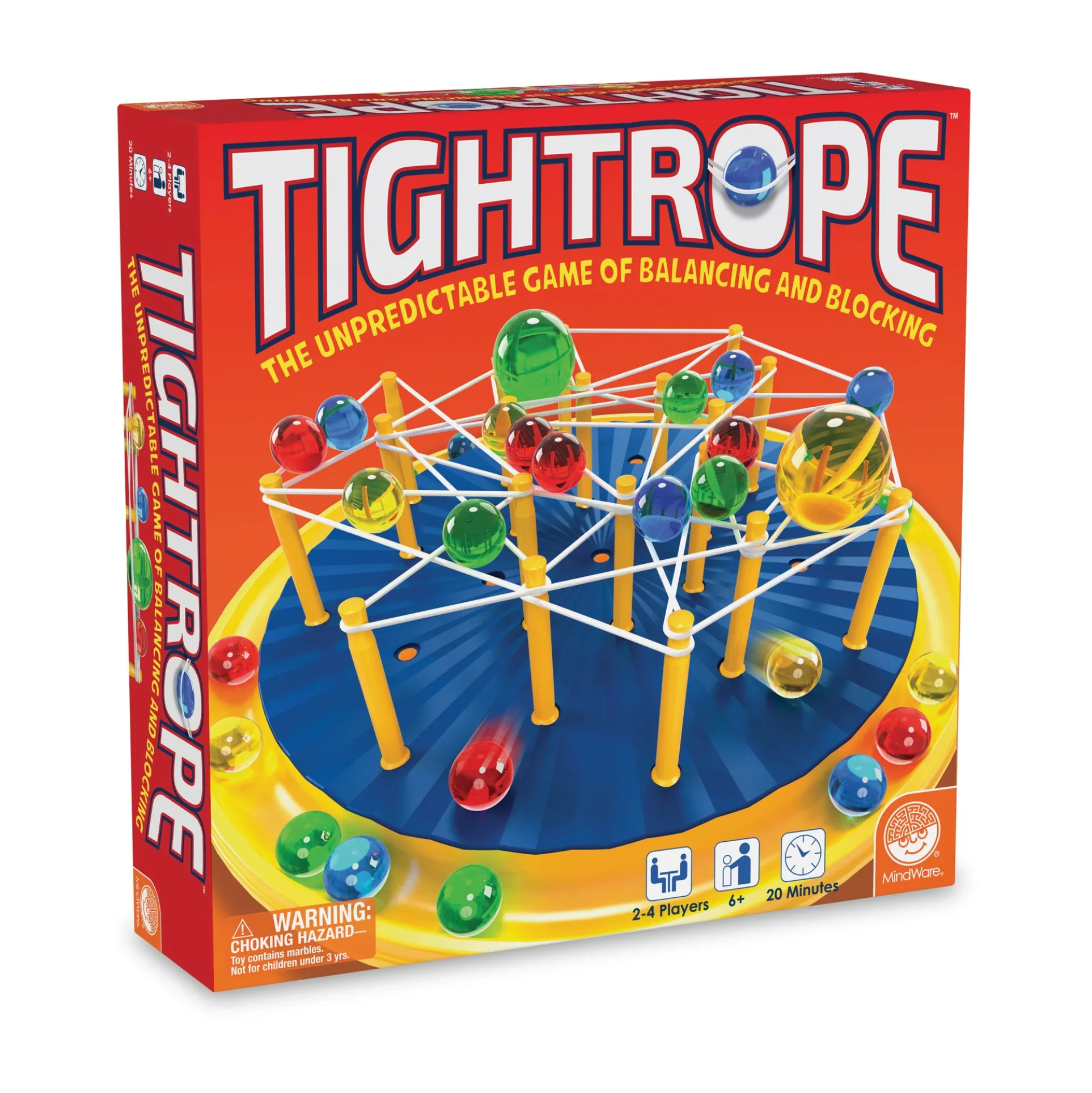 Tightrope - The Unpredictable Balancing and Blocking Game