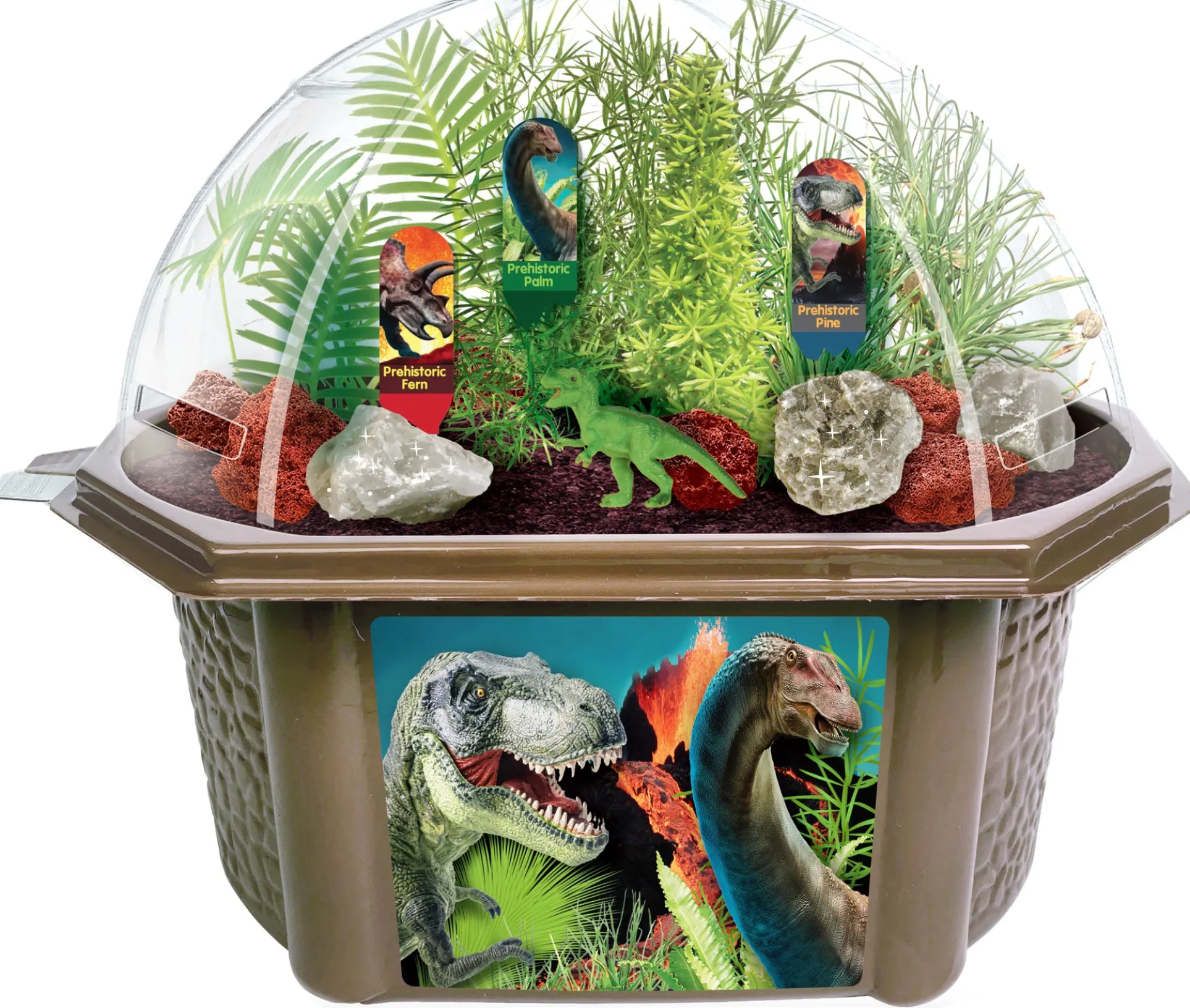 Toys By Nature Dinosaur Domain Biosphere Terrarium Kit