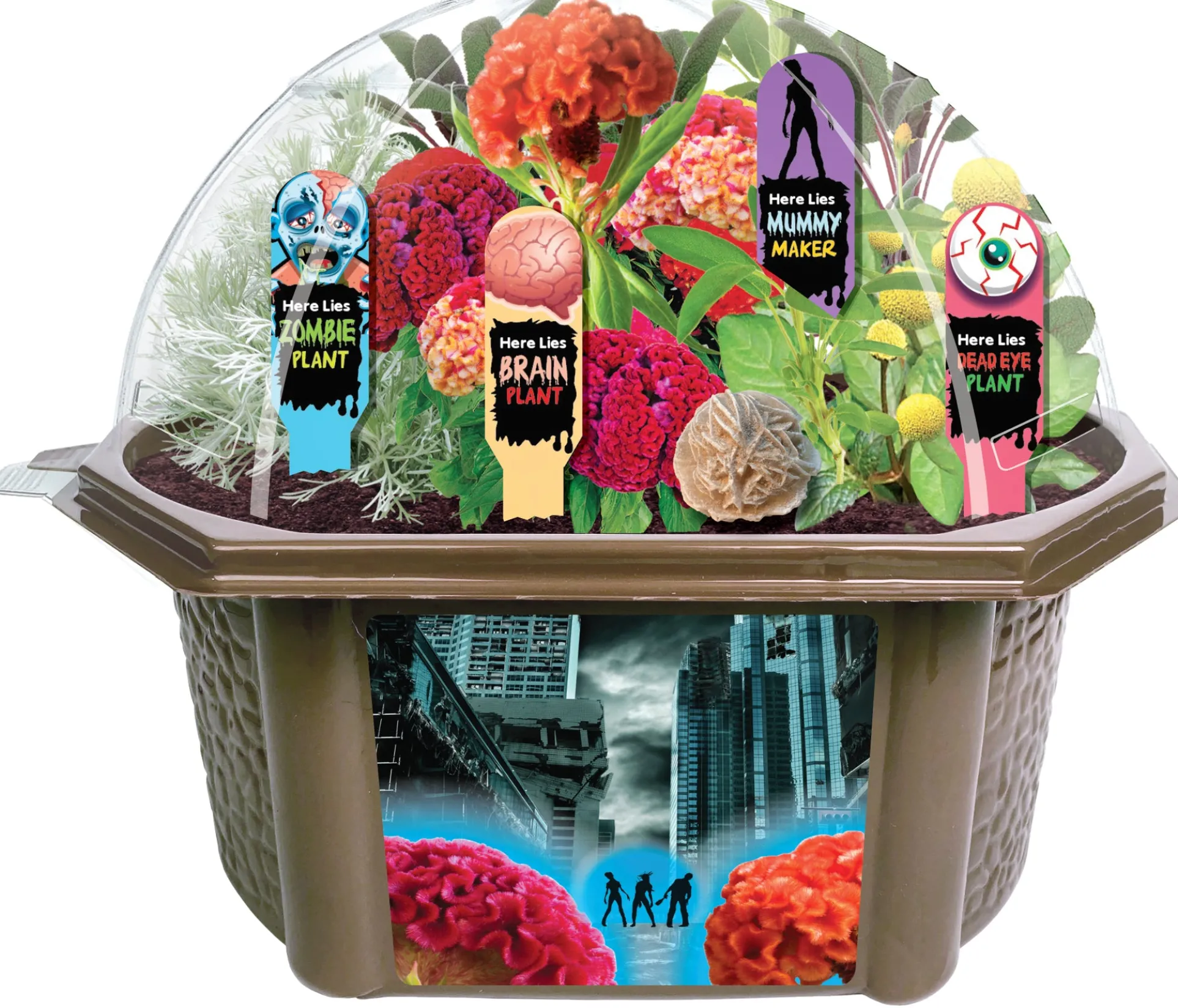 Toys By Nature Zombie Apocalypse Biosphere Terrarium Kit ‚Äì House of Horrors