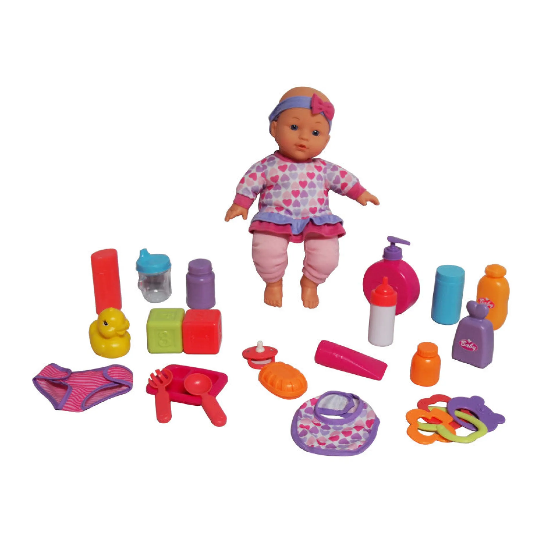 Toys R Us 12" Interactive Baby Doll Care Set with Accessories