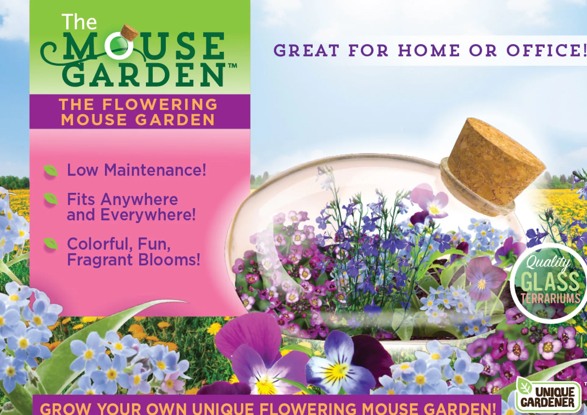 Toys R Us Blossoming Mouse Miniature Terrarium Kit