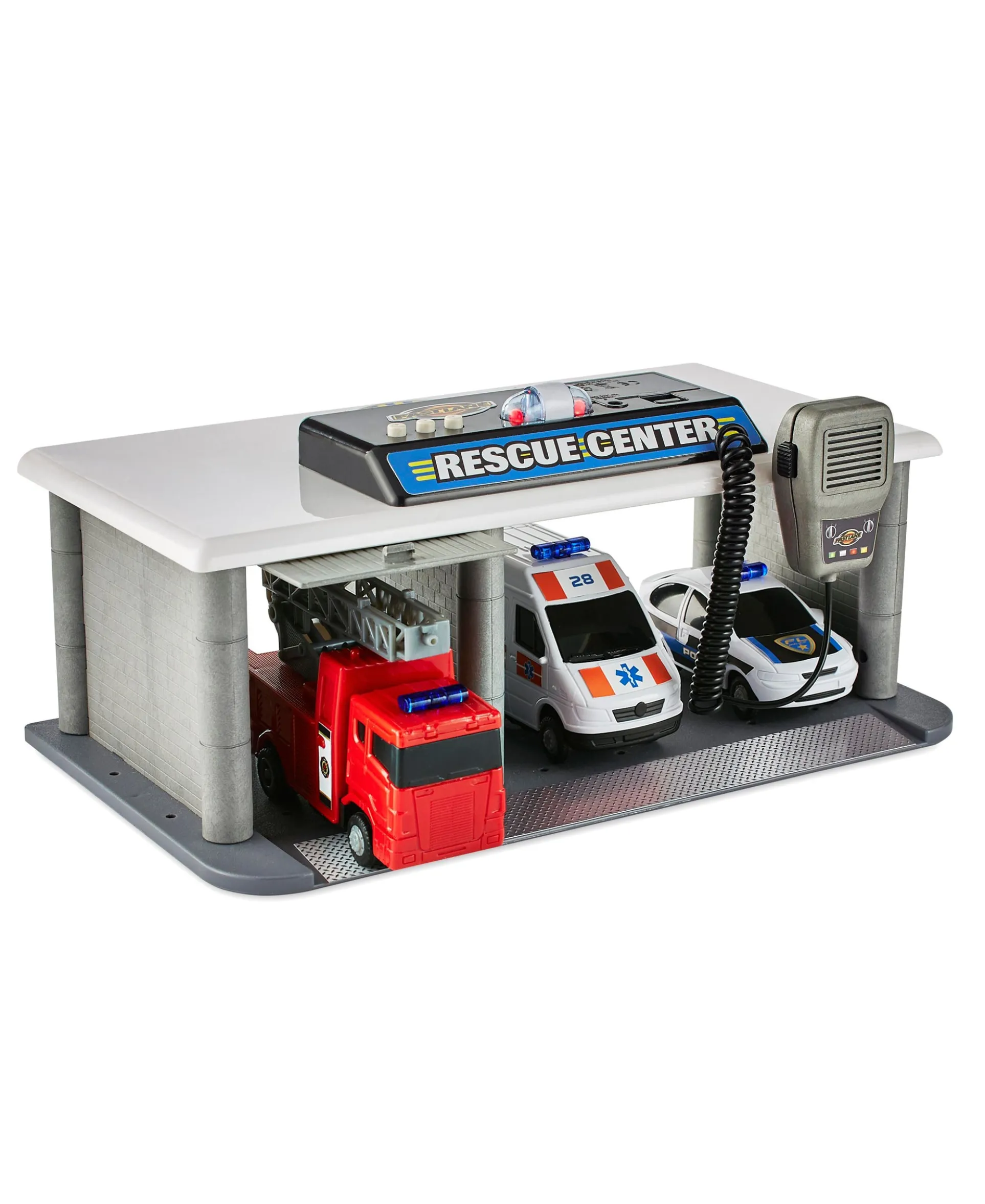 Toys R Us Fast Lane Rescue Center Playset with Lights and Sounds