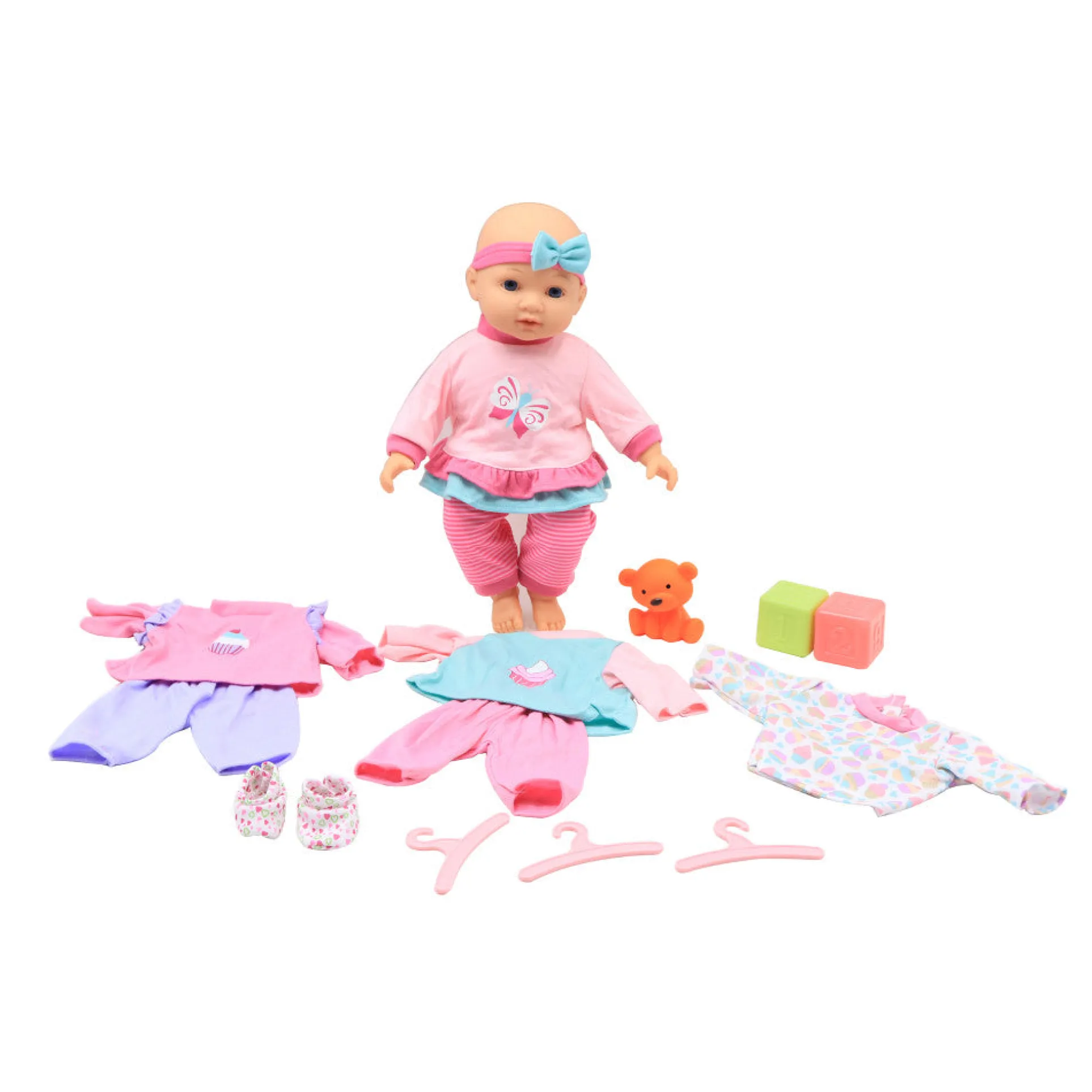Toys R Us 14-inch Baby Doll - My Lil Wardrobe with Accessories