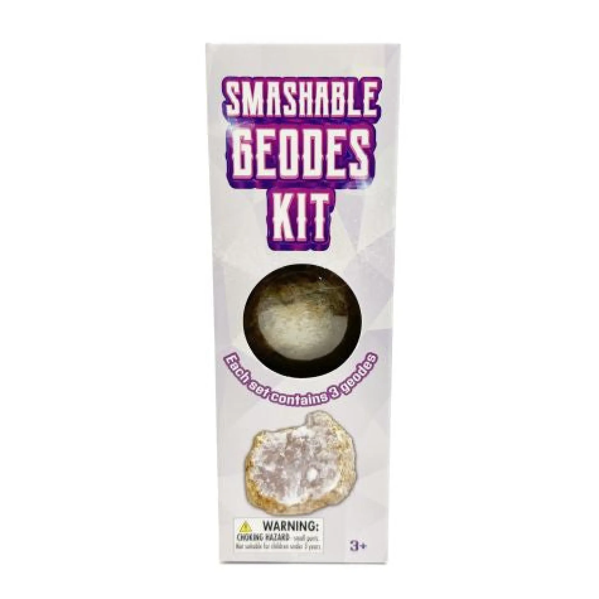 Toysmith Smashable Geodes Discovery Kit