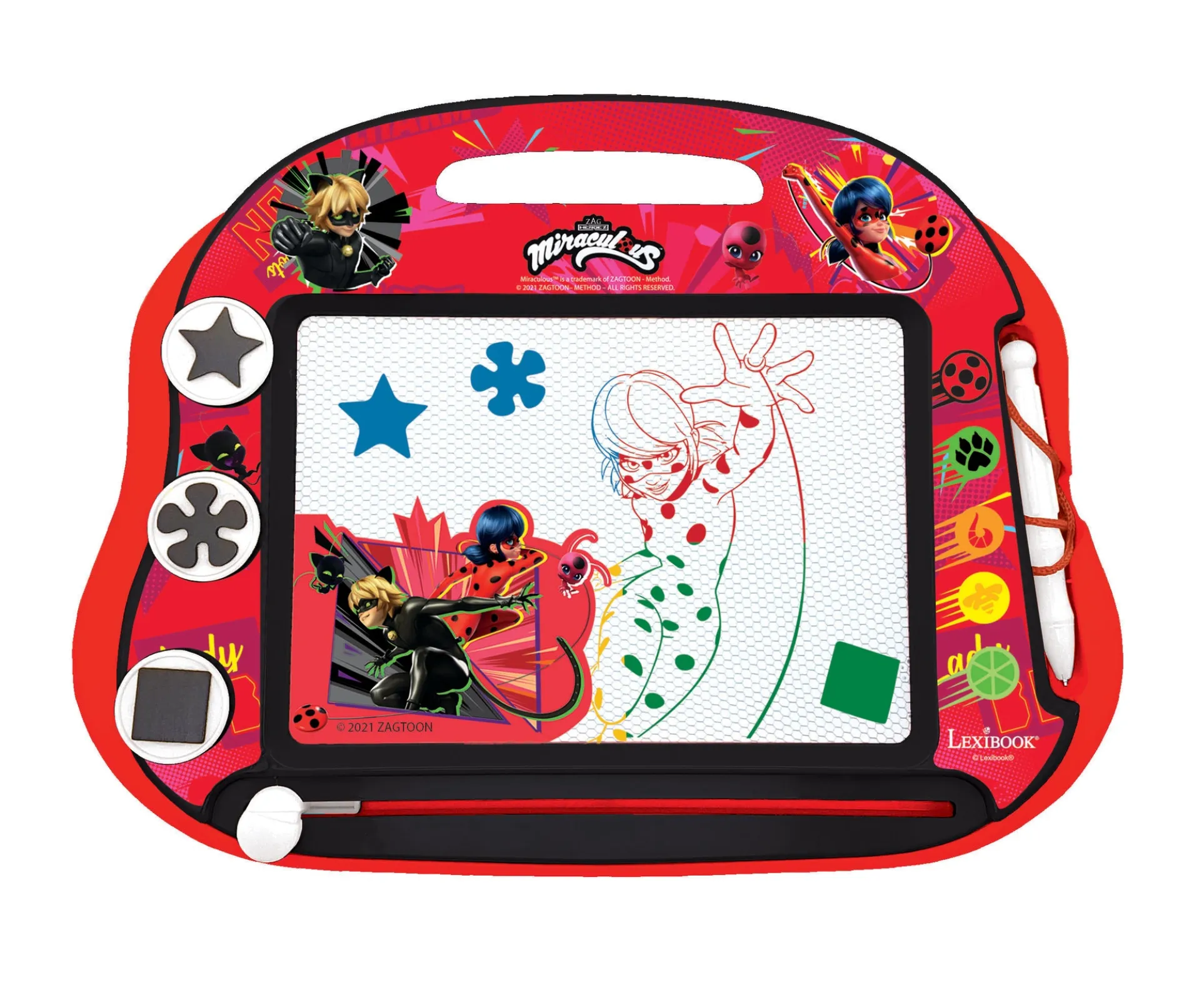 Toys'R'Us Miraculous Magnetic Multicolor Drawing Board - Creative Toy