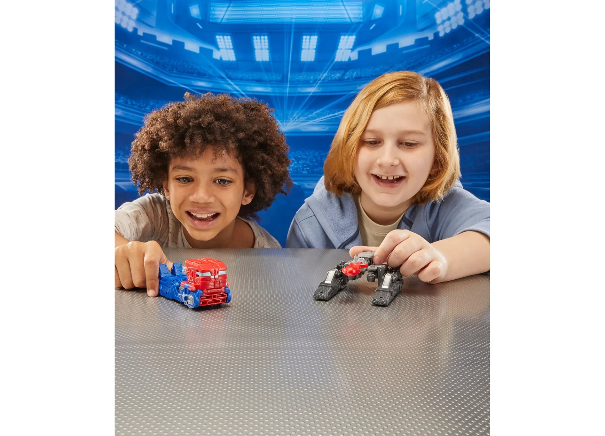 Transformers One 4.5 inch Robot Battlers Optimus Prime and Megatron Action Figure 2-Pack