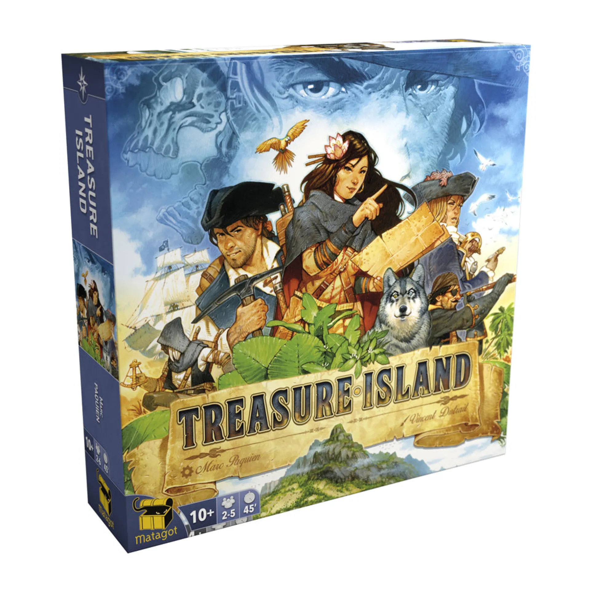 Treasure Island Adventure Board Game by Matagot