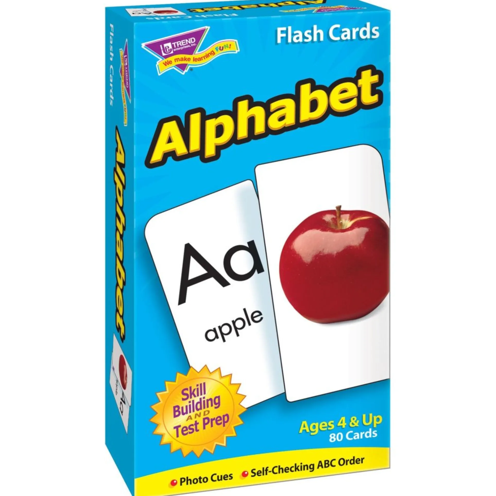 TREND Alphabet Skill Drill Flash Cards - Interactive Learning Tool