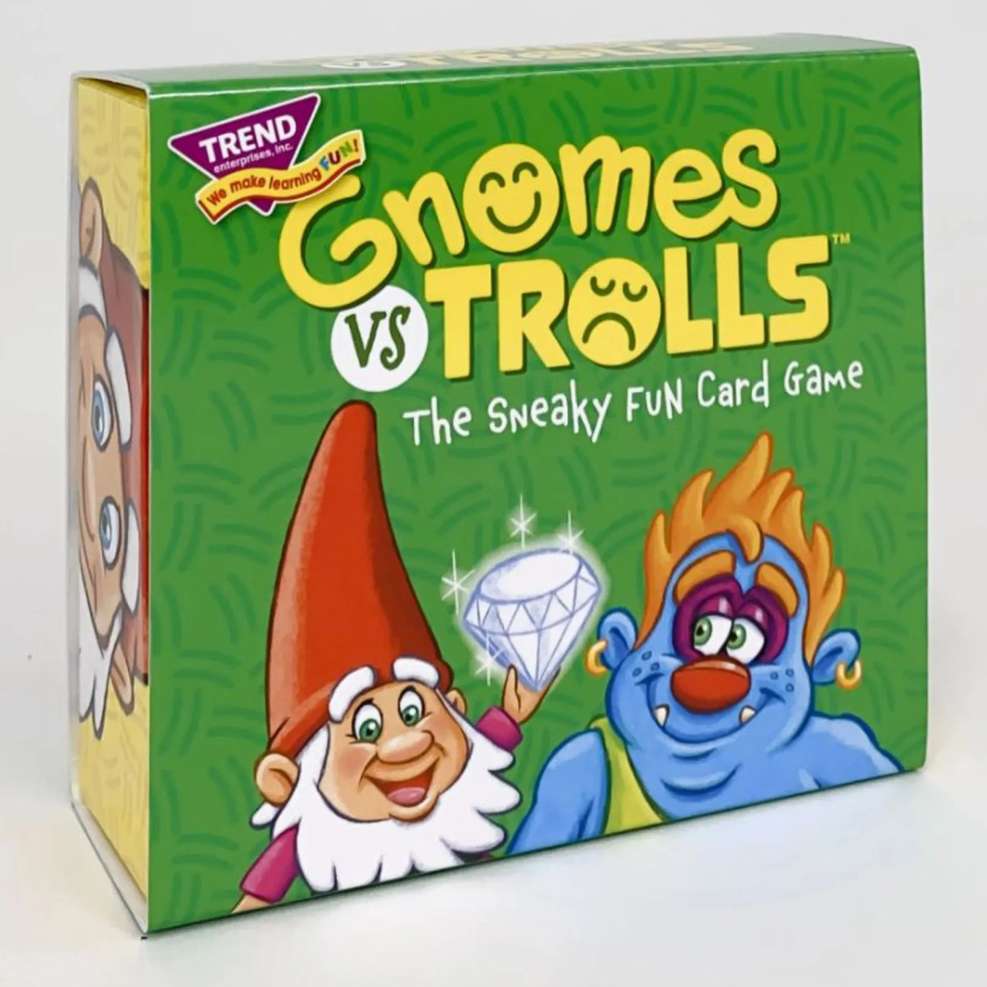TREND GNOMes vs TROLLS Three Corner Card Game, 3-Pack