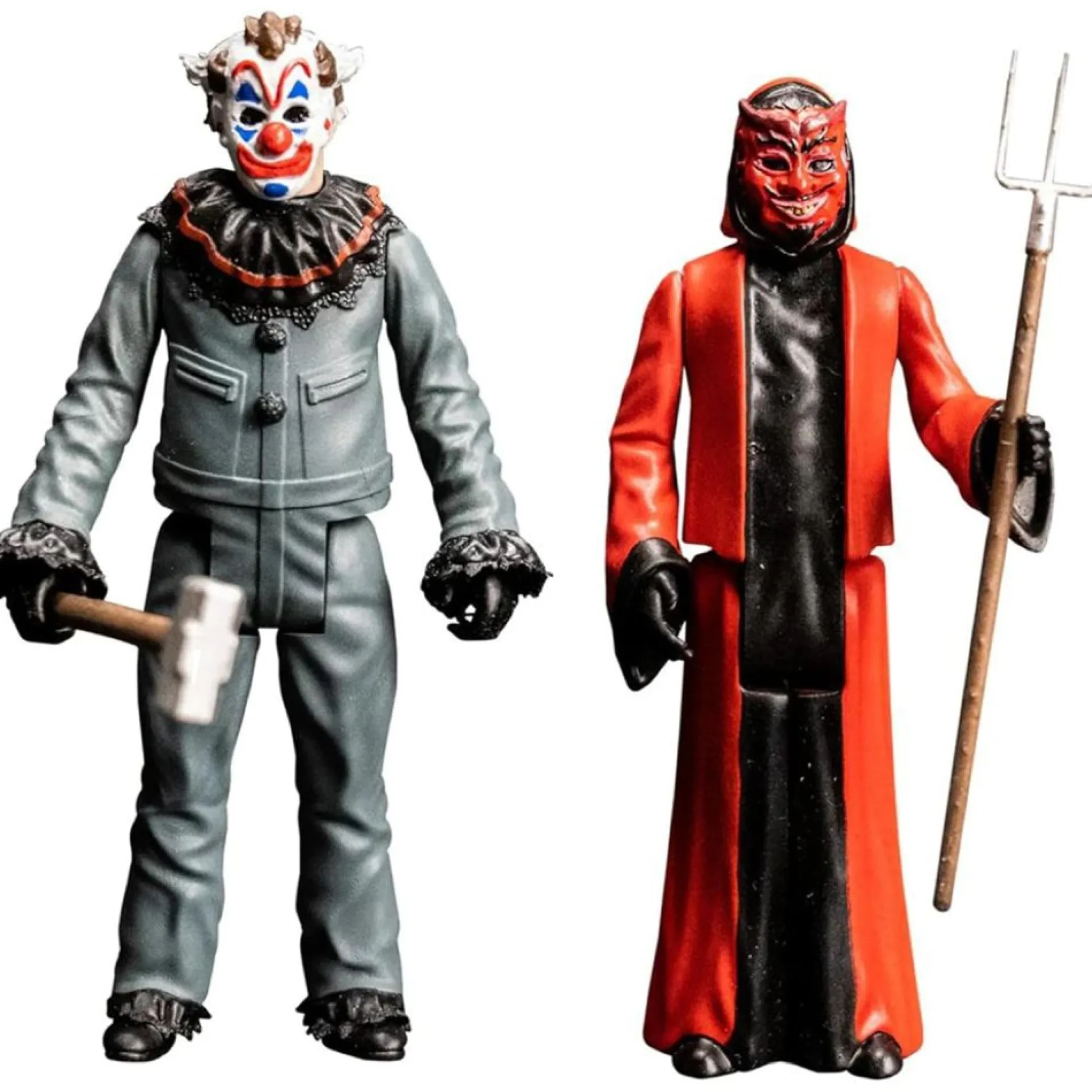 Trick or Treat Studios Haunt Collector Series 3.75 inch Action Figures - Clown and Devil