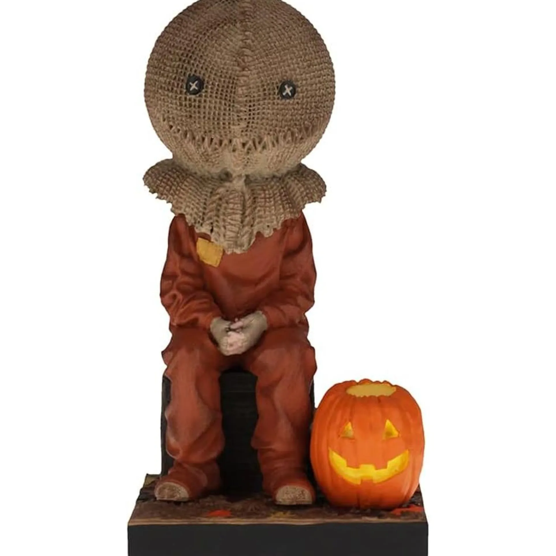 Trick r Treat Sam Sitting Bobblehead Collectible