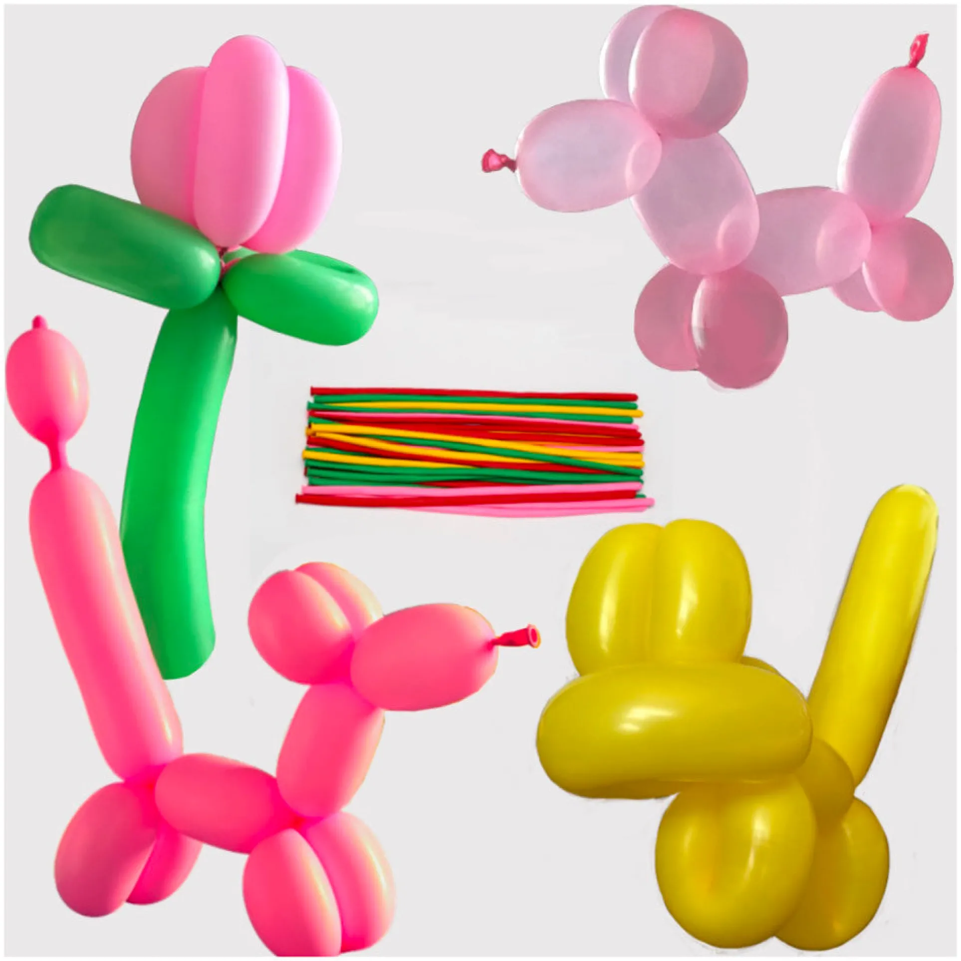 Trimate Party-Fun 100-Pack Balloons with Double Action Pump