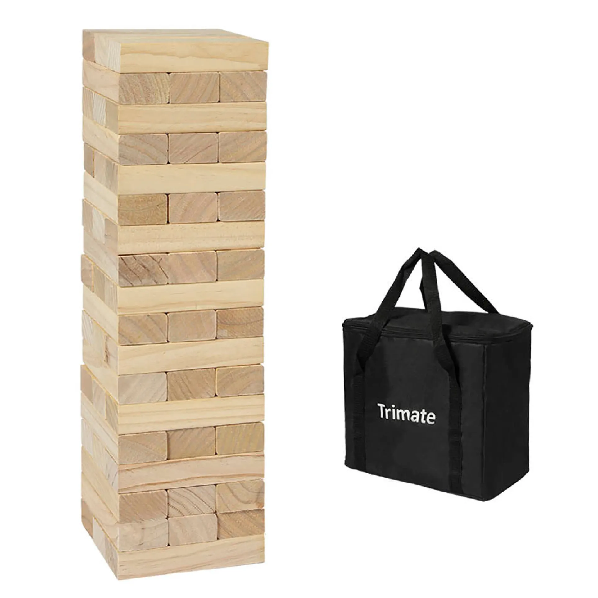 Trimate Tumbling Tower Large - Towering Pine Wood Game