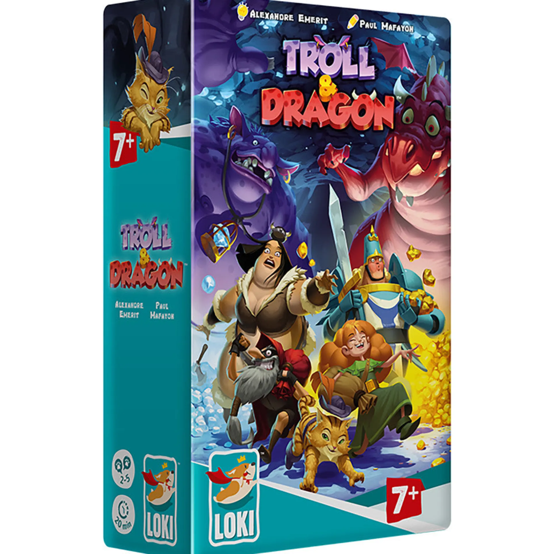 Troll & Dragon Family Dice Adventure Game