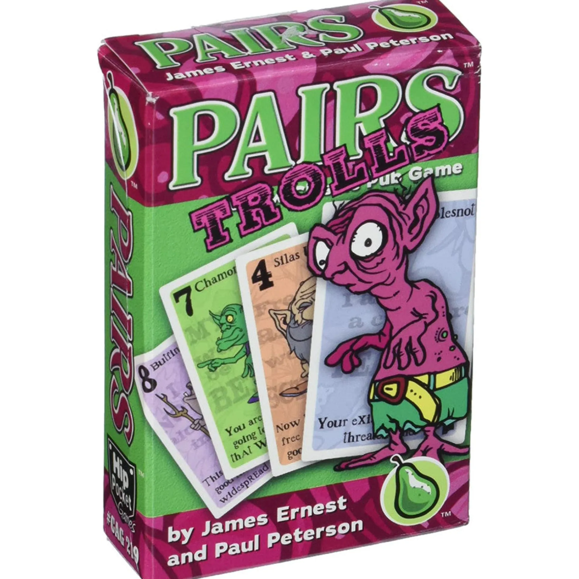Trolls Pairs Deck Limited Edition Card Game by Cheapass Games