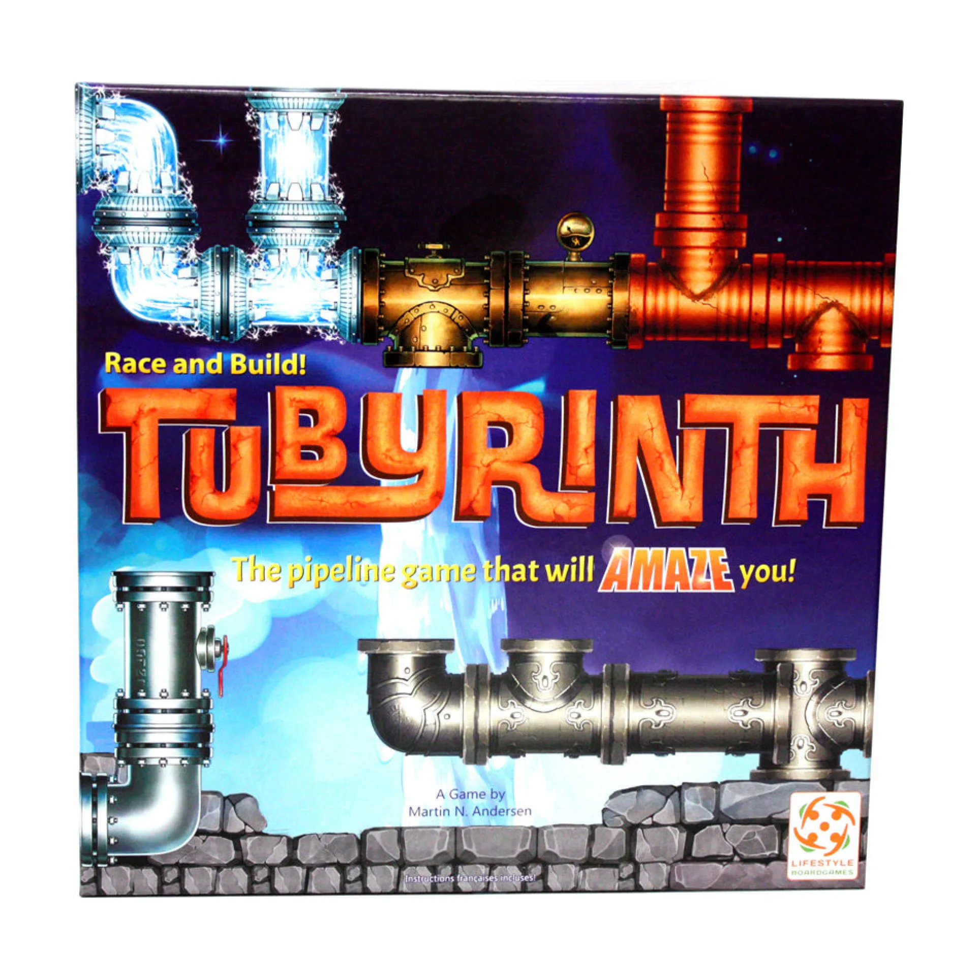 Tubyrinth Pipe Puzzle Strategy Board Game
