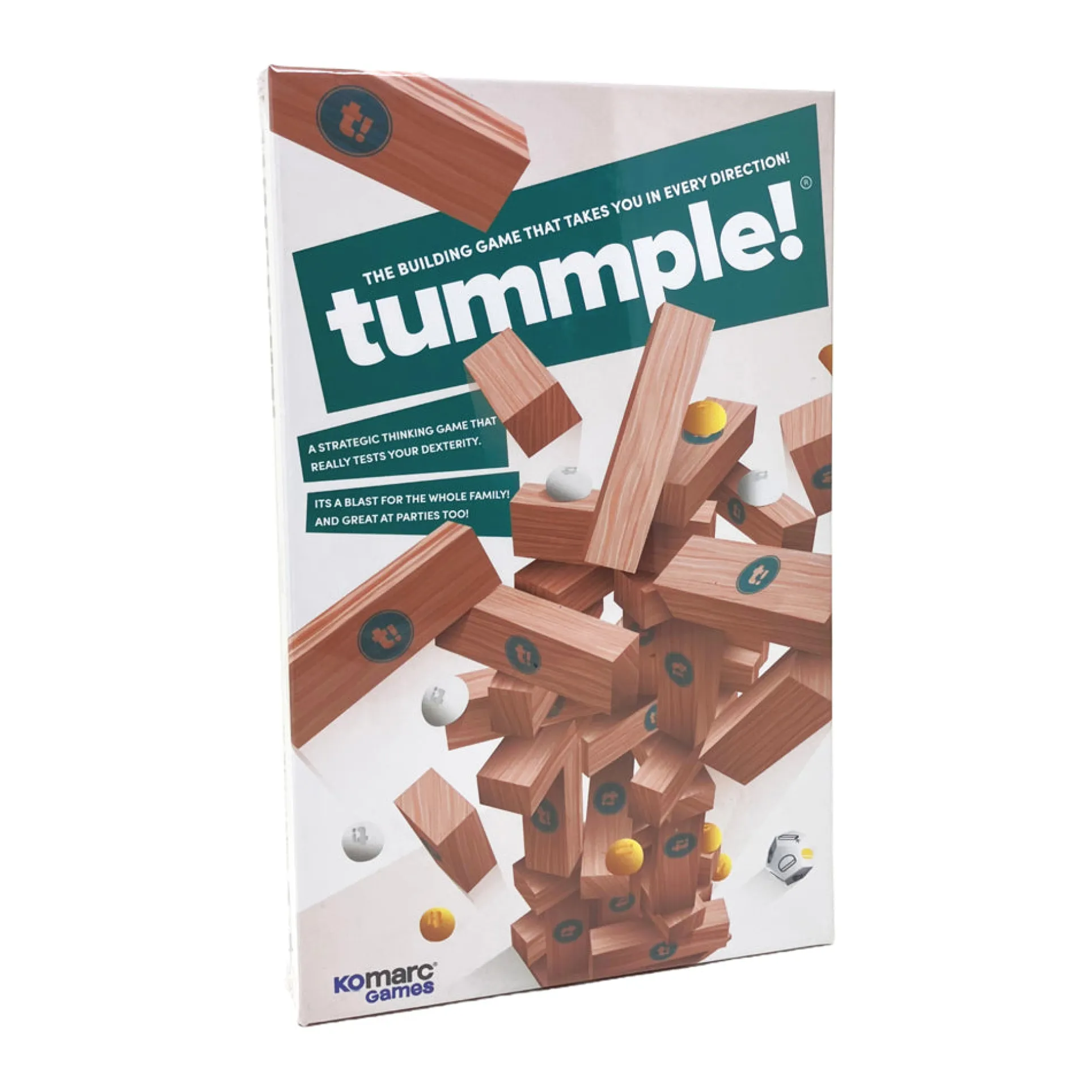tummple! Award-Winning Building Party Game by Komarc Games
