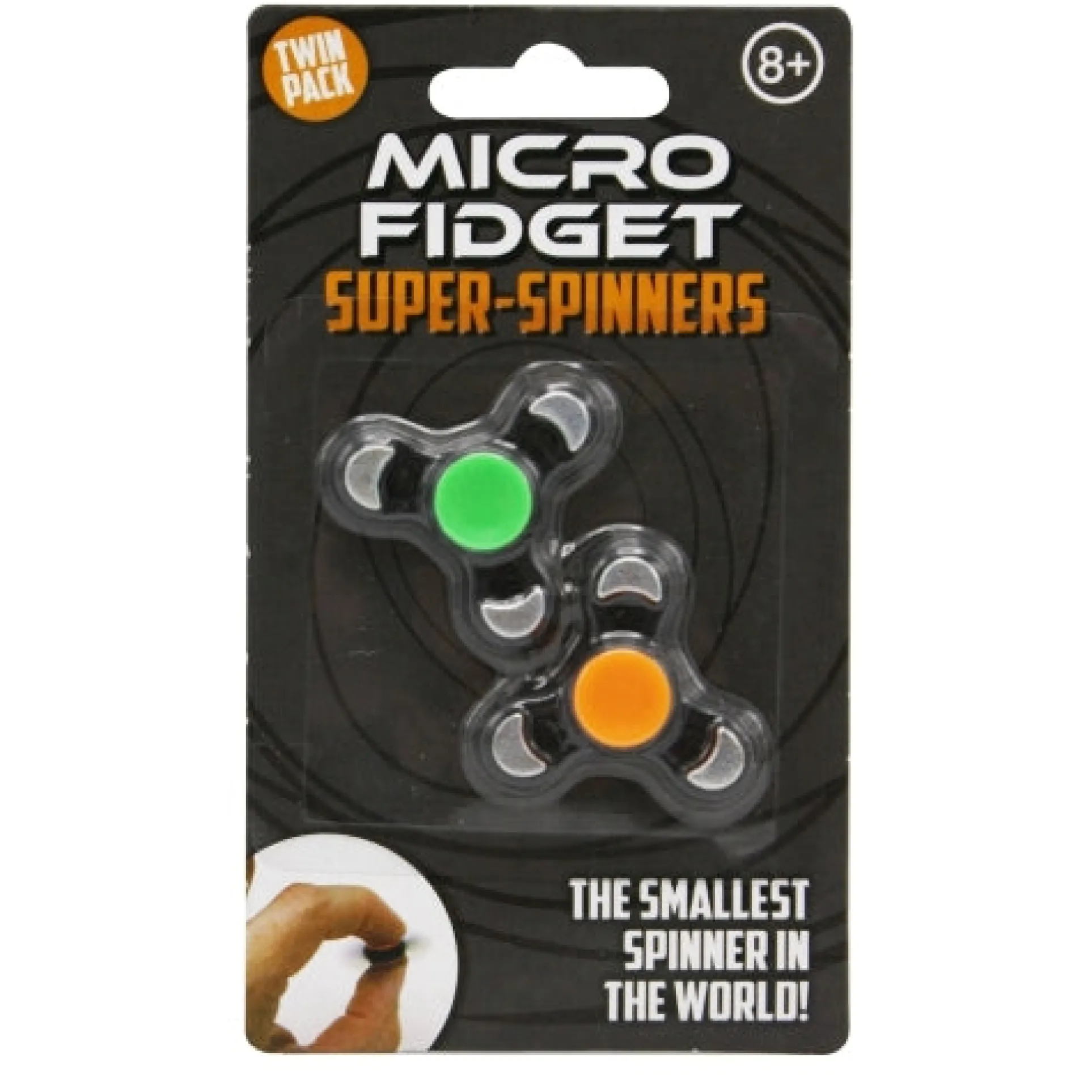 Twirl-tastic Fidget Micro Spinner Dual Pack