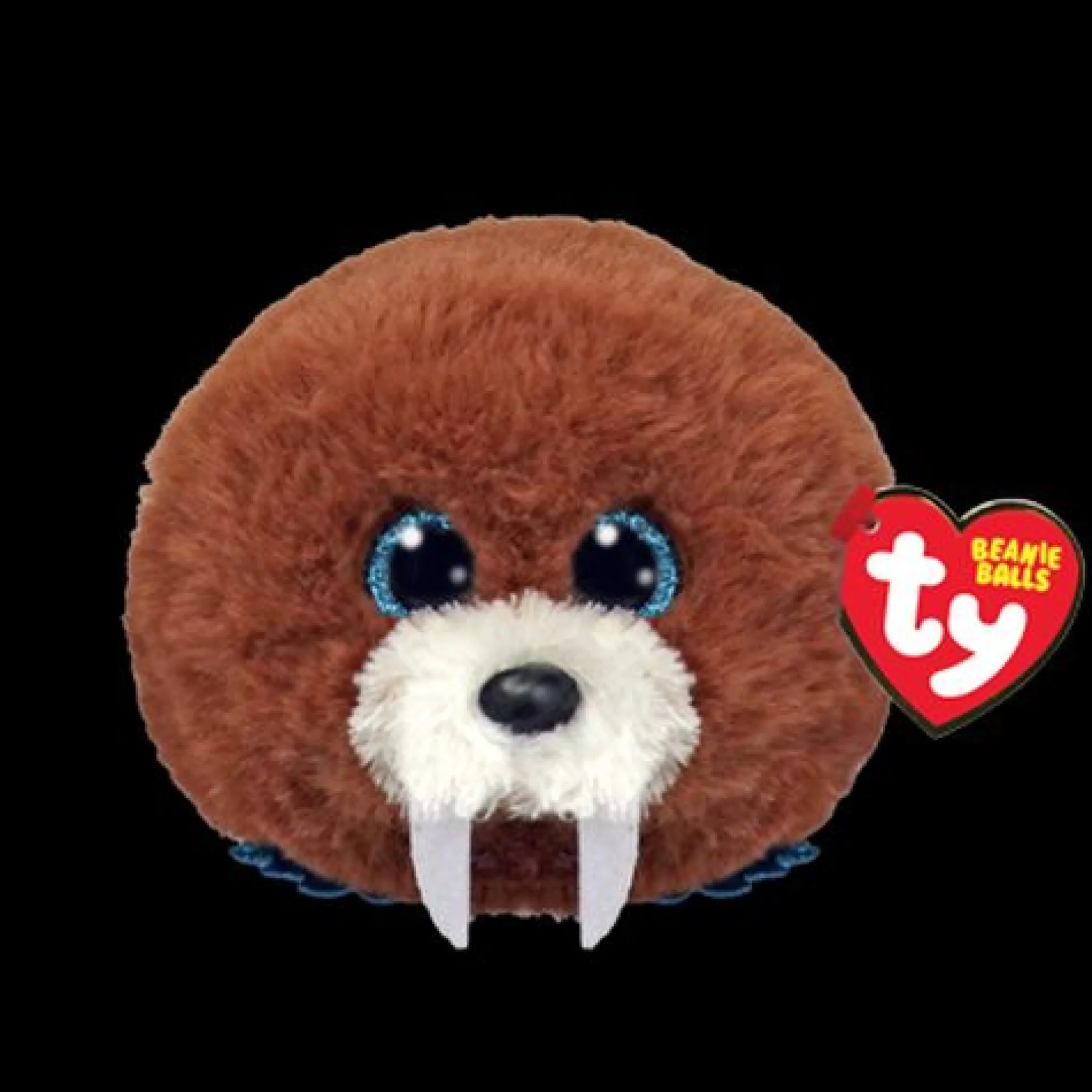 Ty Beanie Balls 3 inch Plush Hank Walrus Beanie Ball
