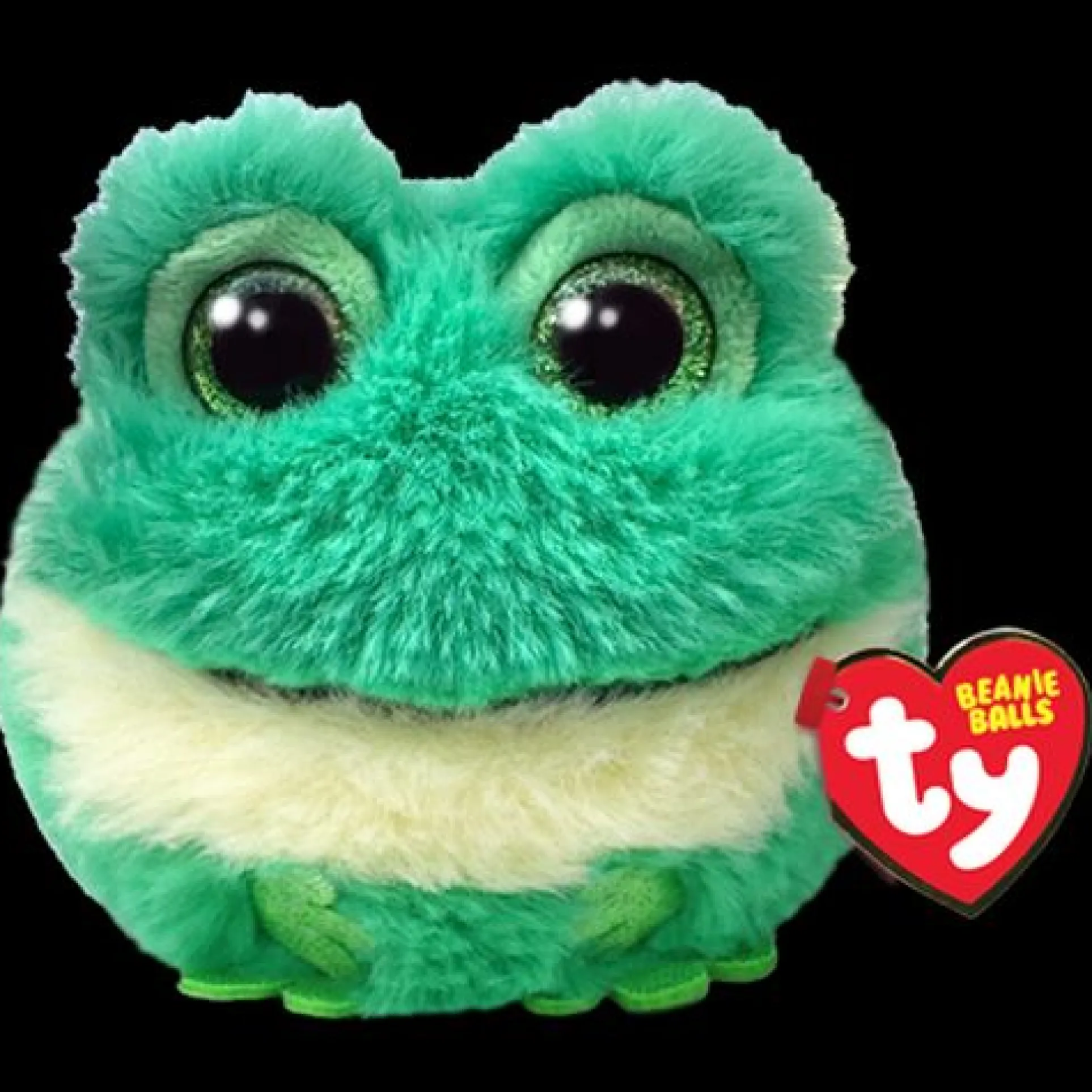 Ty Beanie Balls 3.5 inch Gilly Frog Beanie Ball with Sparkle Glitter Eyes