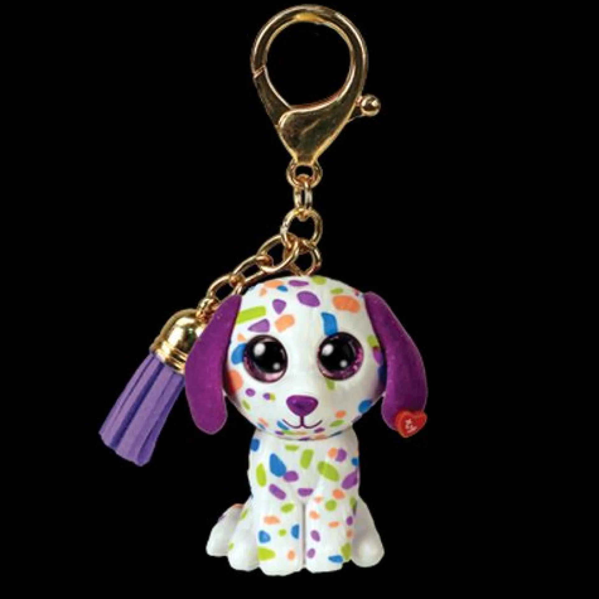 Ty Beanie Boos Darling Dog Multi Boo Clip