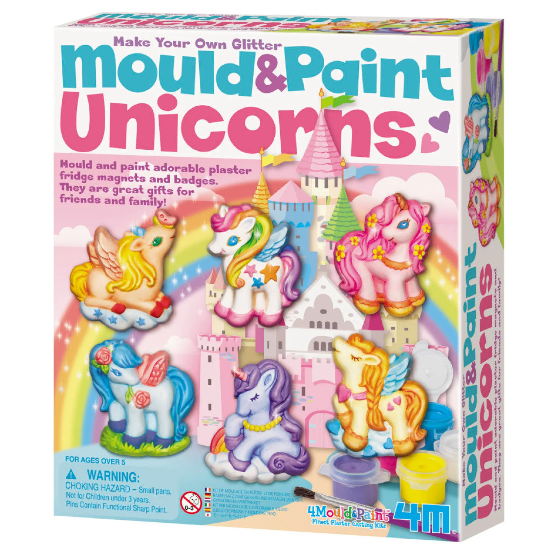 4M Creative Unicorns Mould & Paint Craft Kit