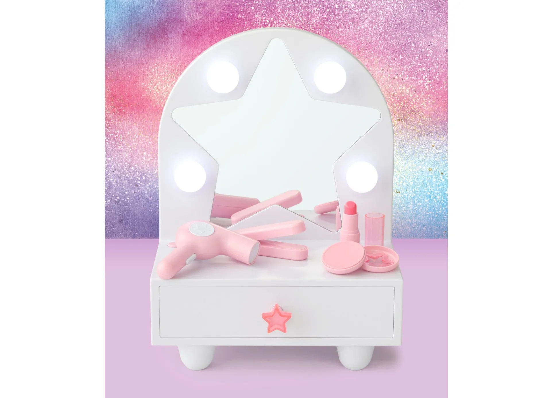Geoffrey's Toy Box Starlight Glam Light-Up Vanity Playset - Exclusive for Macy's