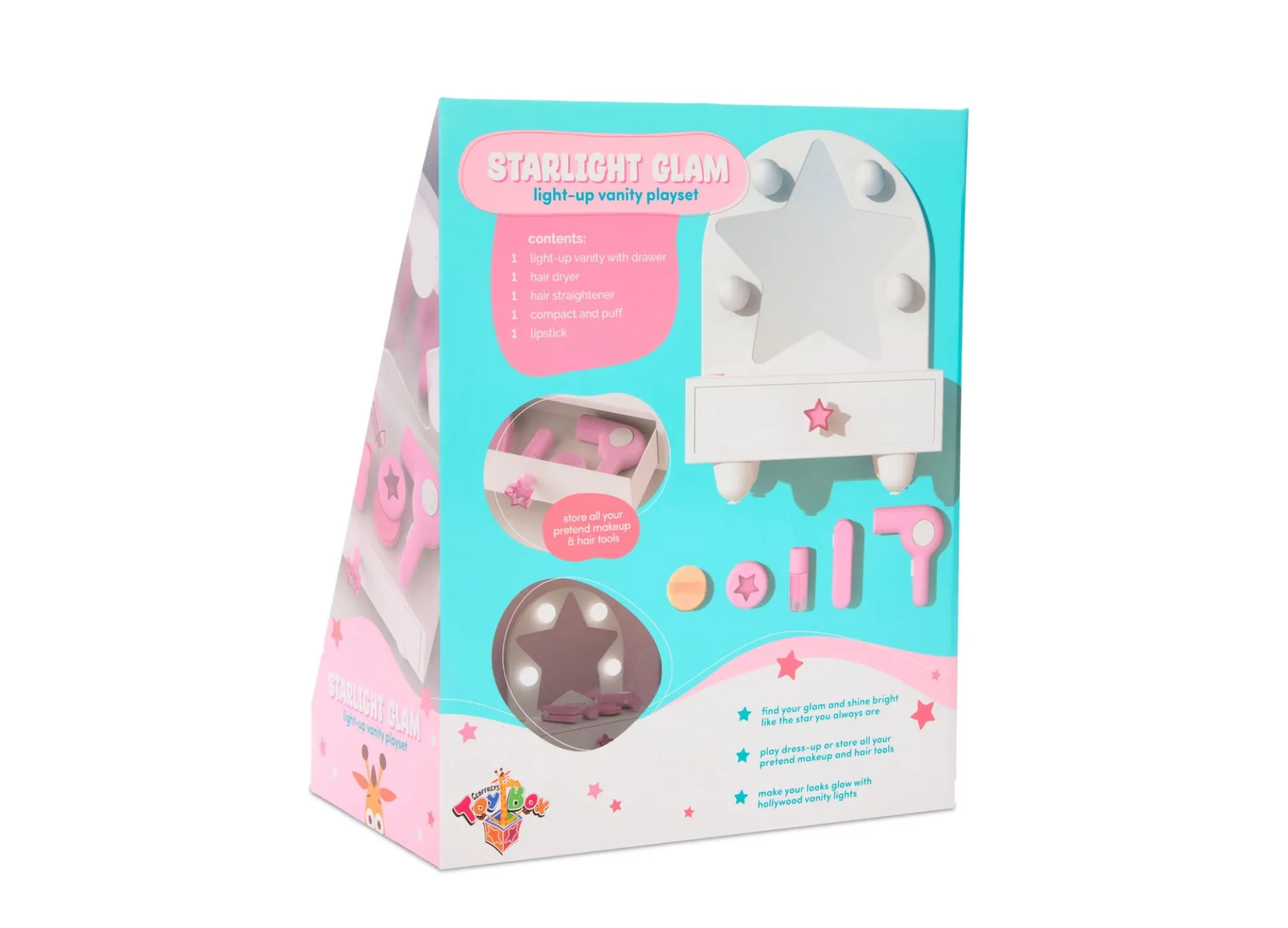 Geoffrey's Toy Box Starlight Glam Light-Up Vanity Playset - Exclusive for Macy's