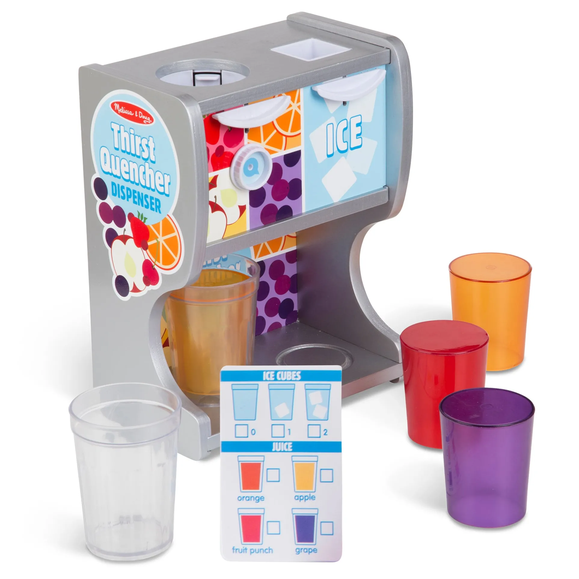 Melissa & Doug Thirst Quenching Pretend Play Drink Dispenser